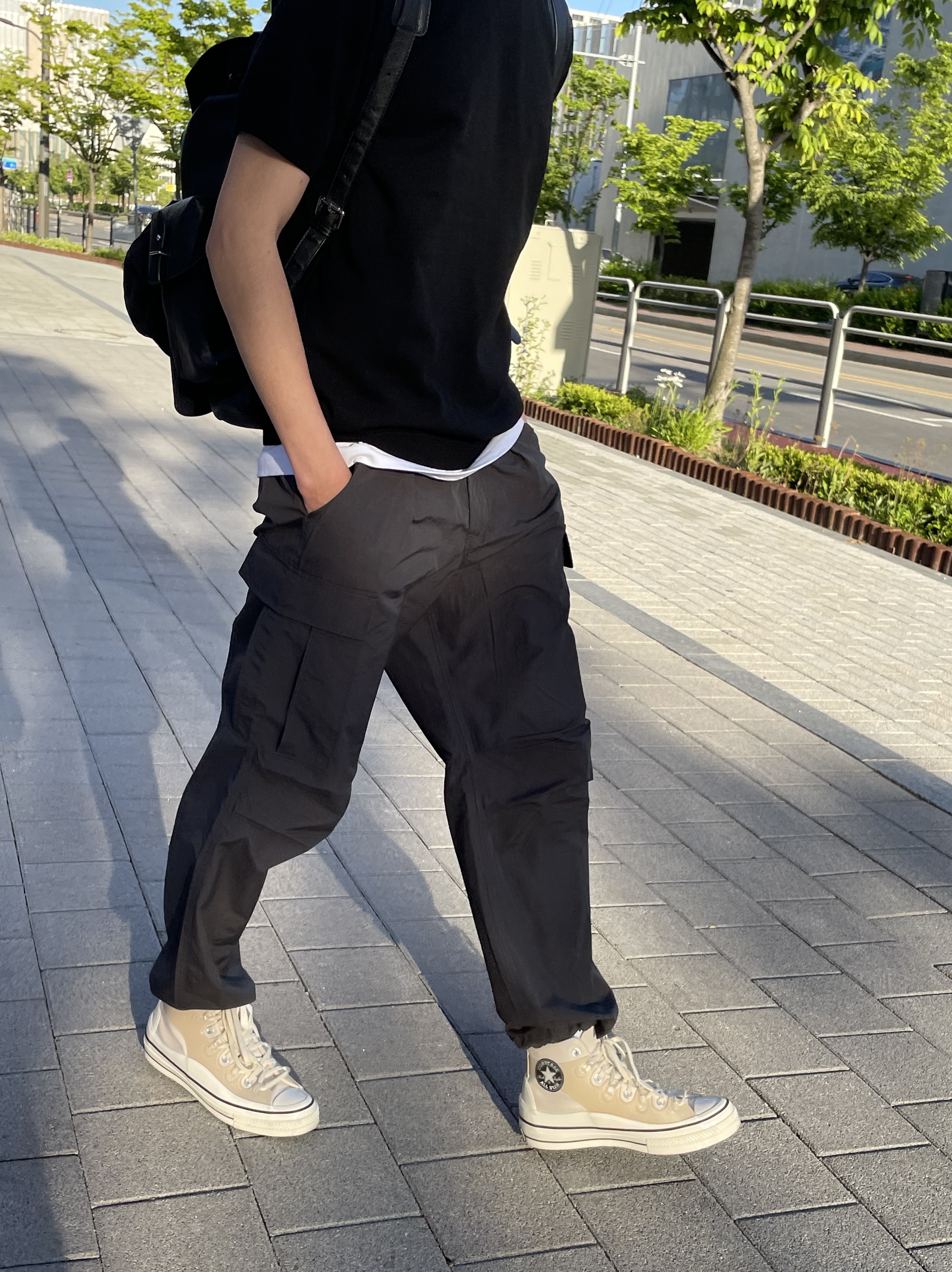 Converse x Kim Jones Chuck 70 Utility Wave High Natural Ivory 착용 스타일