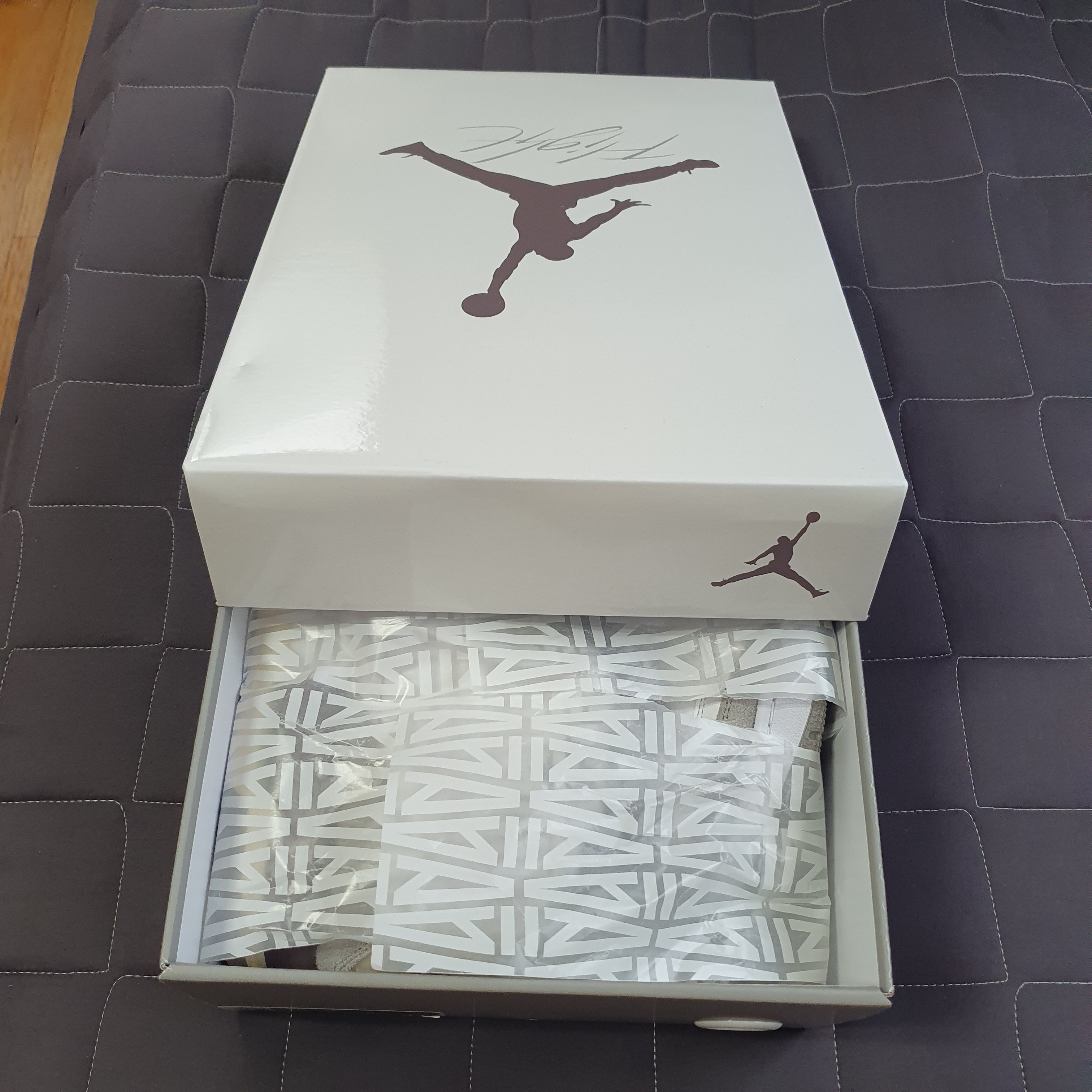 (W) Jordan 3 x A Ma Maniere Retro SP 착용 스타일 - 1