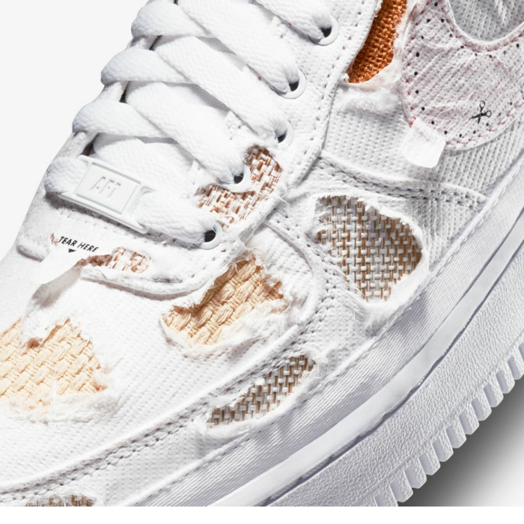 (W) Nike Air Force 1 '07 PRM Tear Away Fauna Brown 착용 스타일 - 3