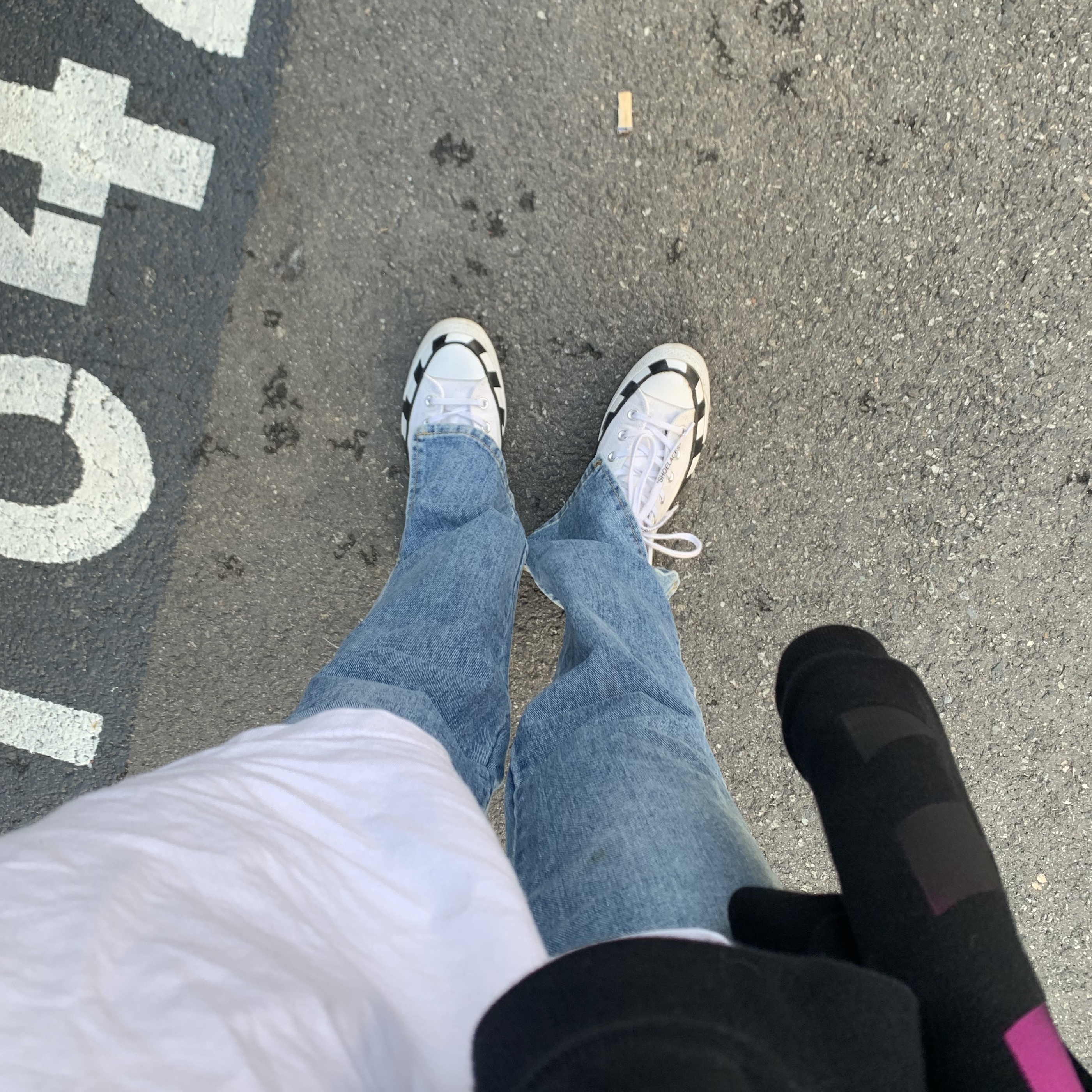 Converse x Off-White Chuck 70 High V2 2021 착용 스타일