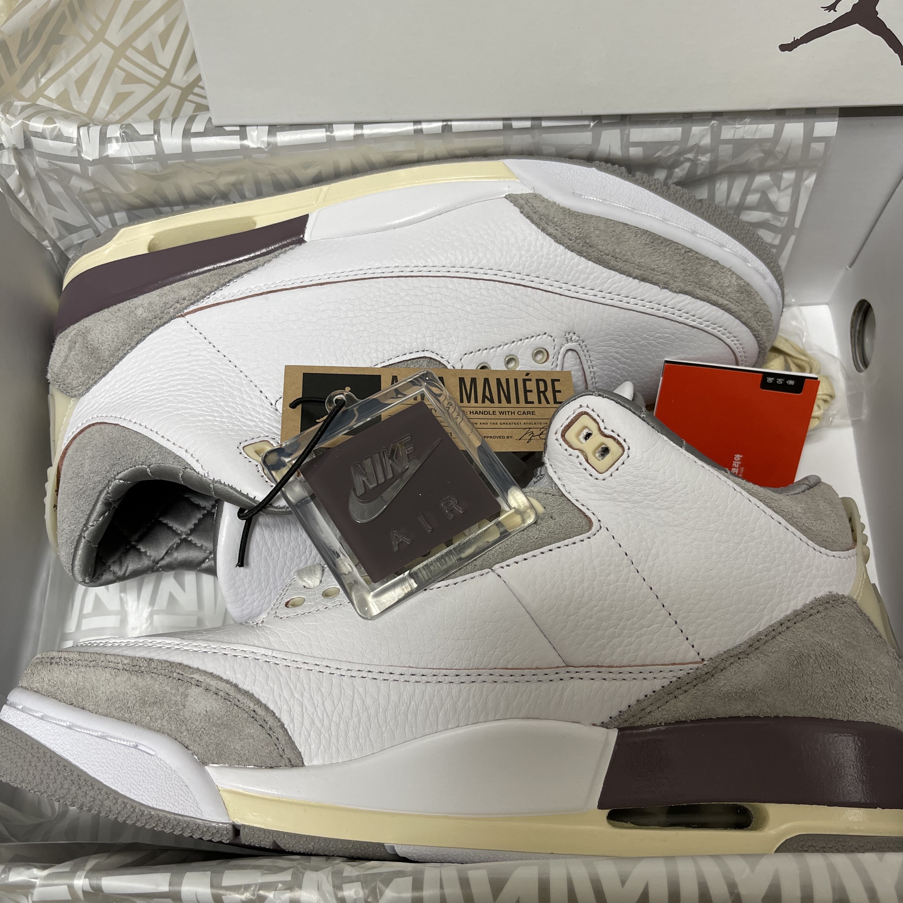 (W) Jordan 3 x A Ma Maniere Retro SP 착용 스타일