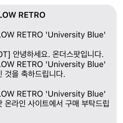 Nike Dunk Low Retro University Blue 착용 스타일 - 2