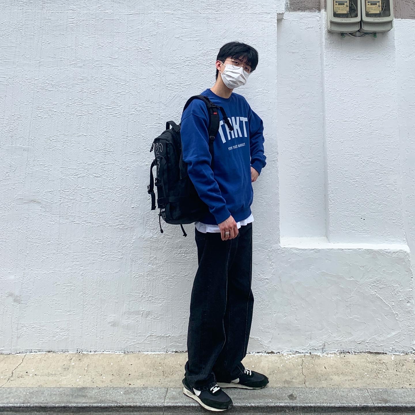 Supreme Backpack Black - 18FW, Nike x Undercover Daybreak Black 착용 스타일