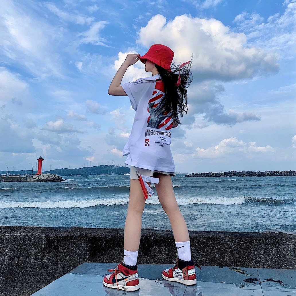 Jordan 1 x Off-White Retro High Chicago The Ten 착용 스타일