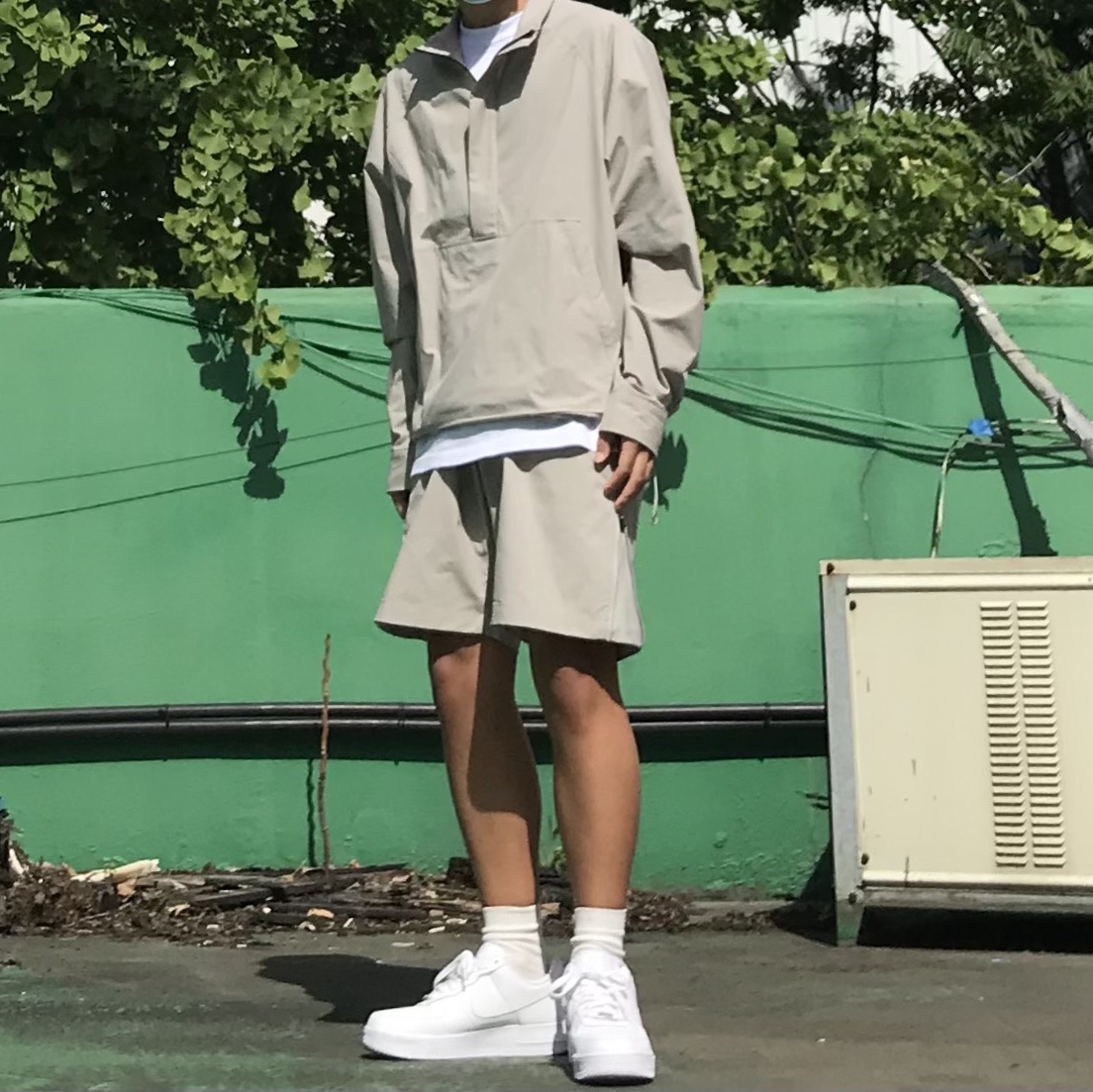 Nike Air Force 1 '07 Low White 착용 스타일