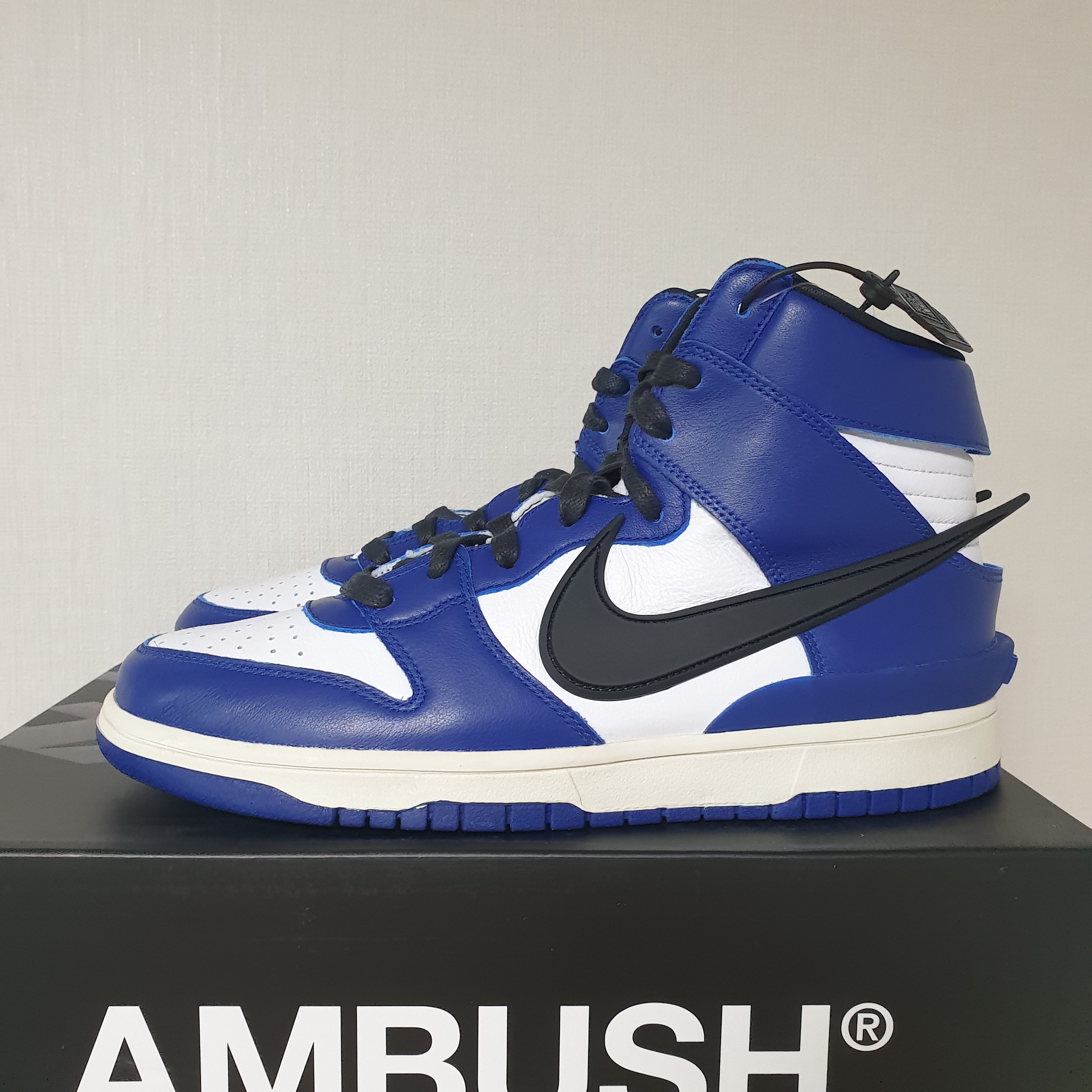 Nike x Ambush Dunk High Deep Royal Blue 착용 스타일 - 2
