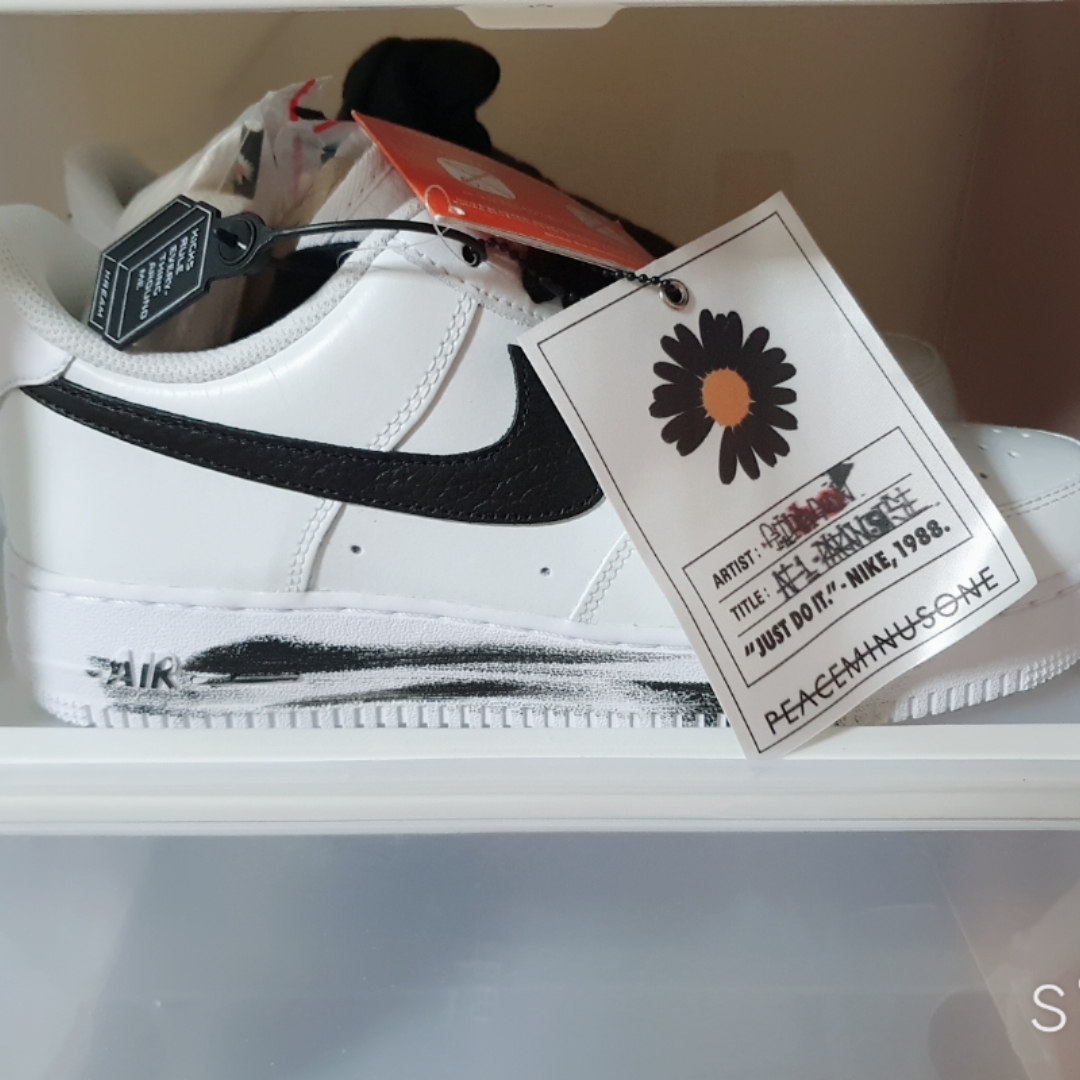 Nike x Peaceminusone Air Force 1 Low Para-Noise 2.0 착용 스타일