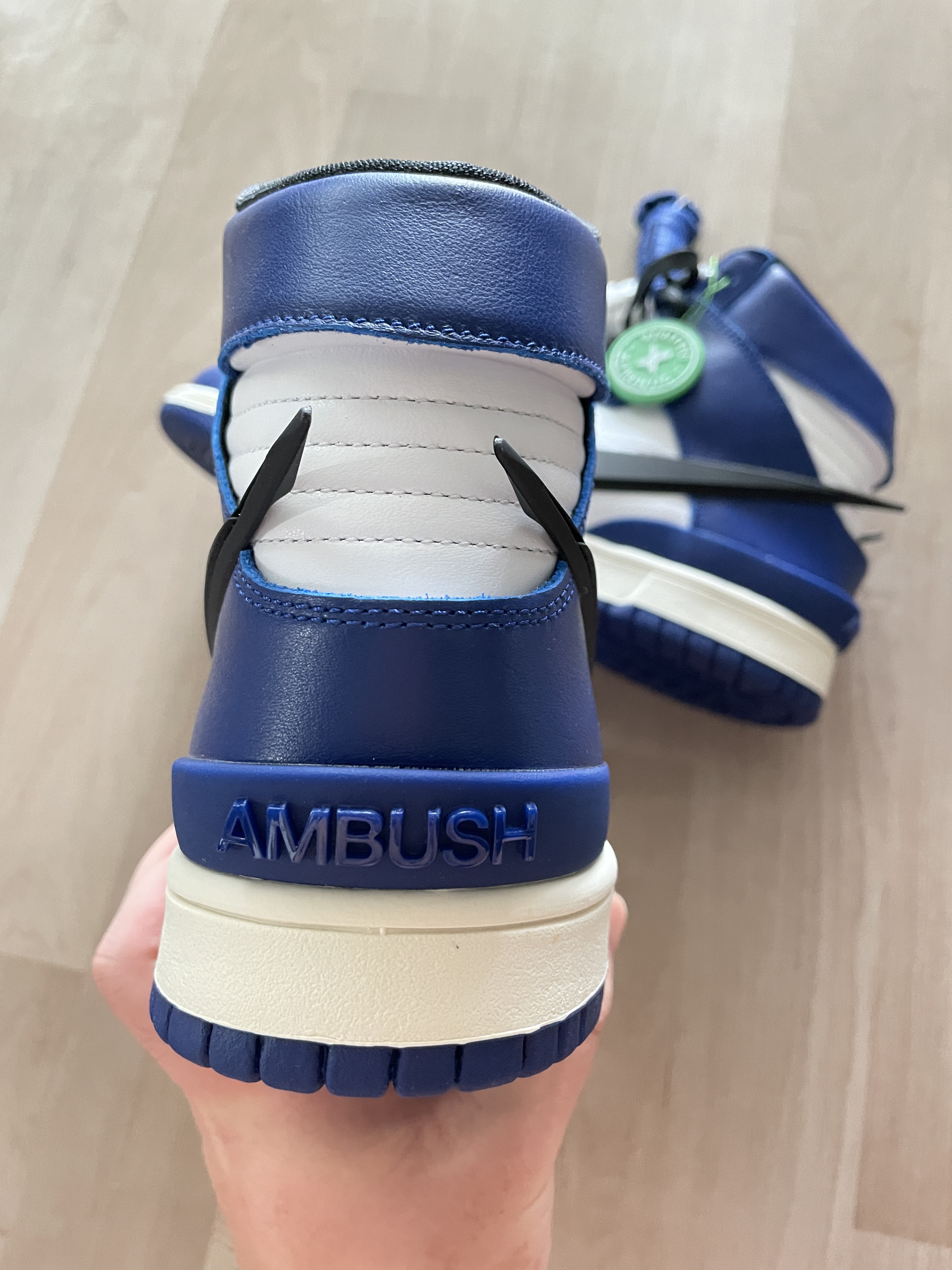 Nike x Ambush Dunk High Deep Royal Blue 착용 스타일 - 2