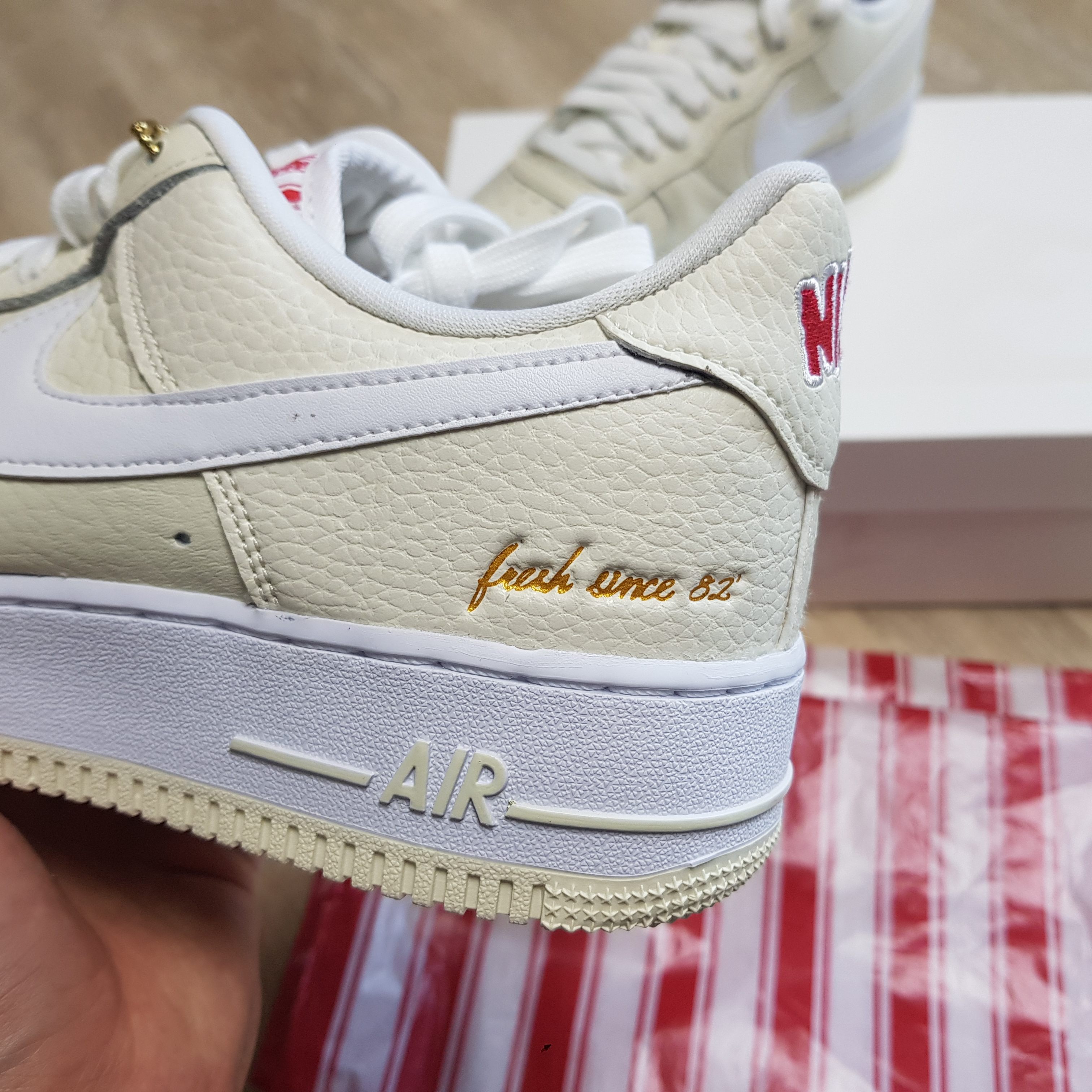 Nike Air Force 1 '07 PRM Popcorn 착용 스타일 - 3