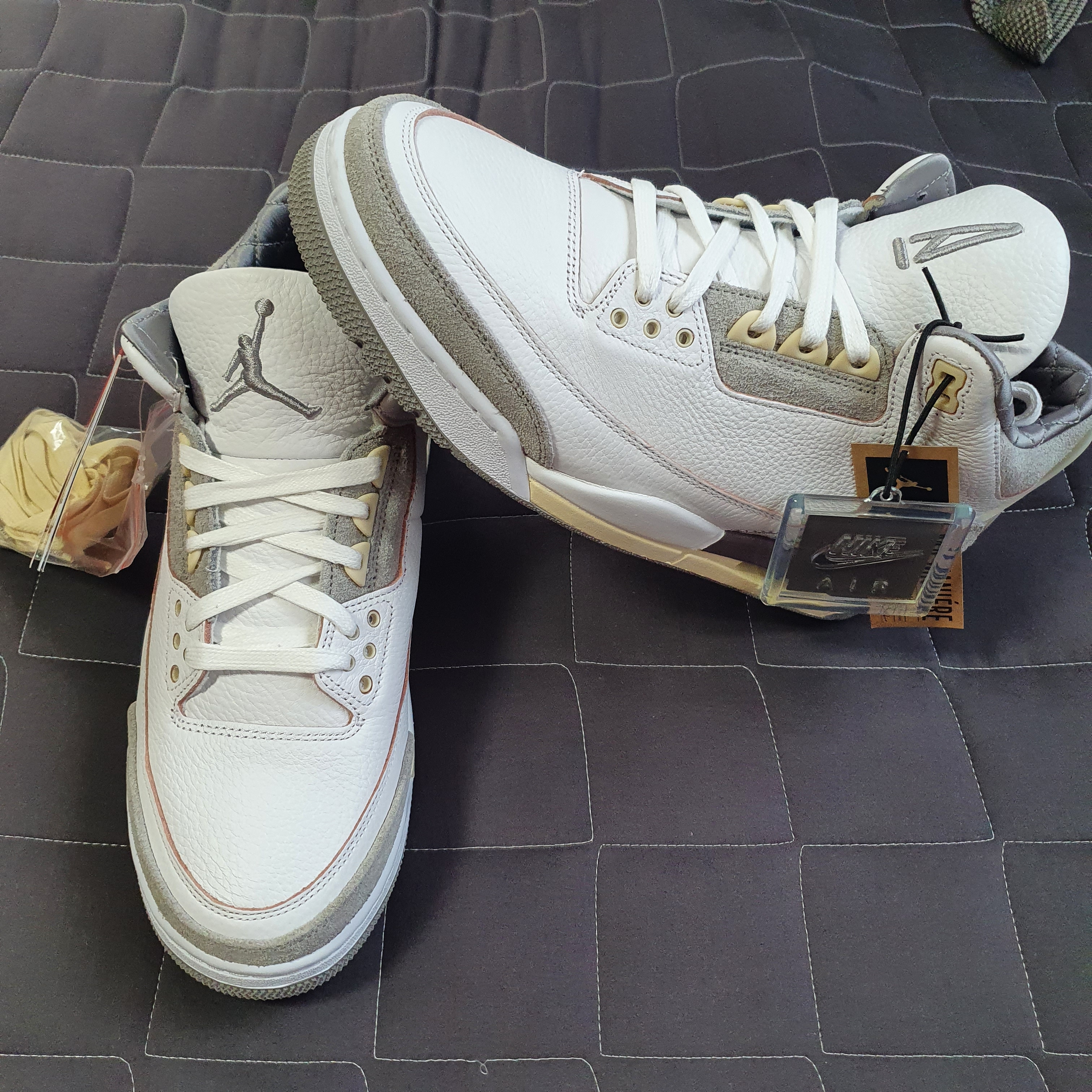 (W) Jordan 3 x A Ma Maniere Retro SP 착용 스타일 - 2