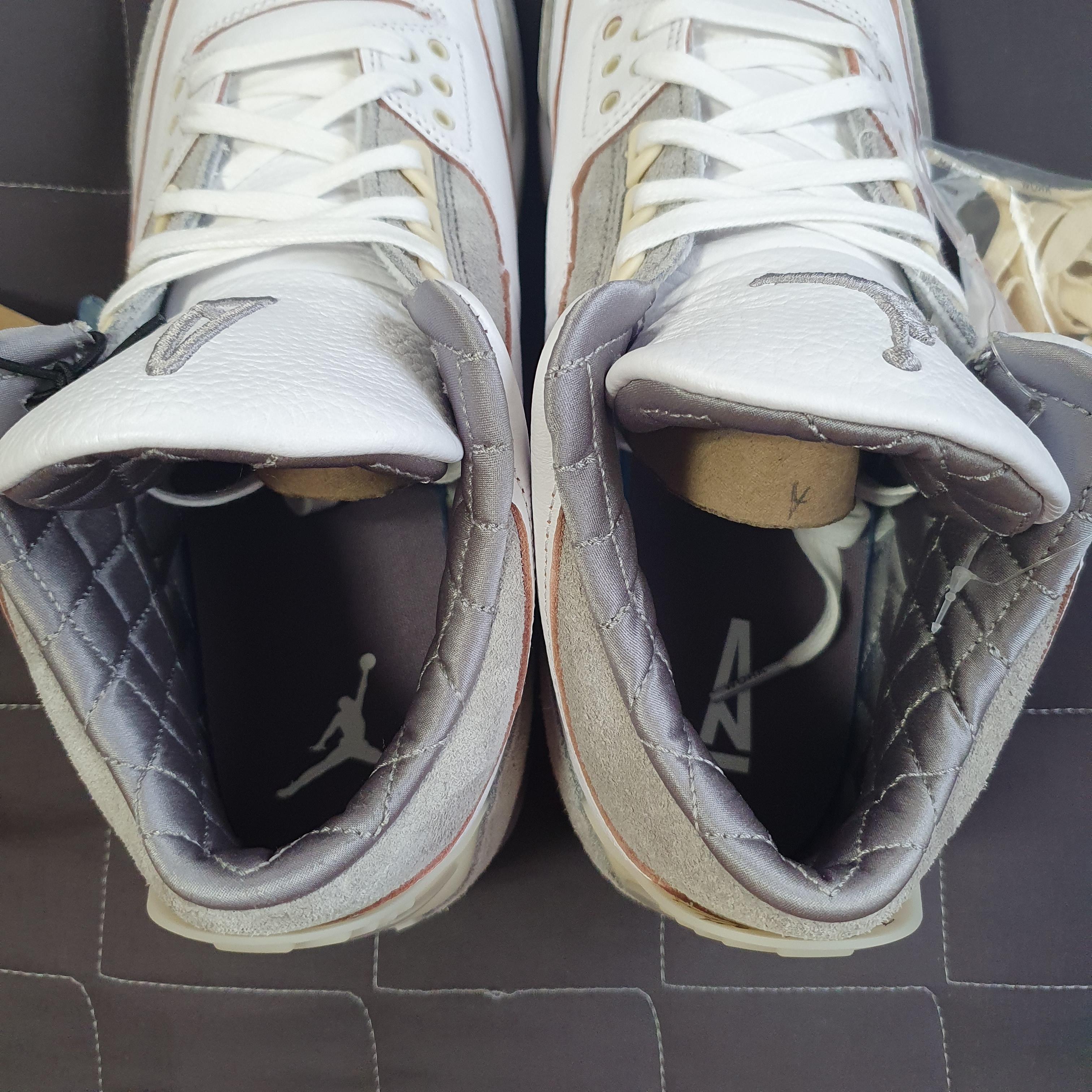 (W) Jordan 3 x A Ma Maniere Retro SP 착용 스타일 - 5