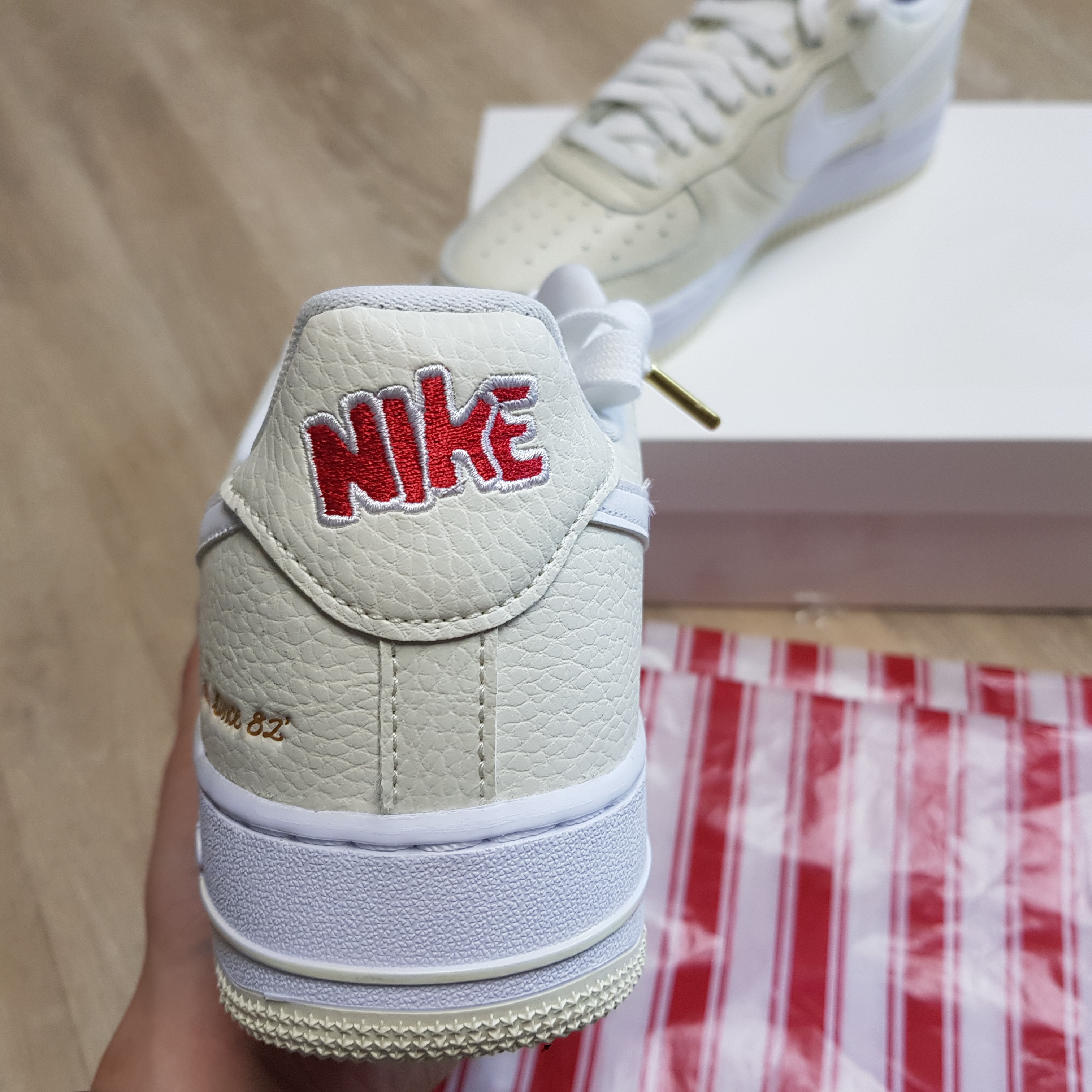 Nike Air Force 1 '07 PRM Popcorn 착용 스타일 - 4