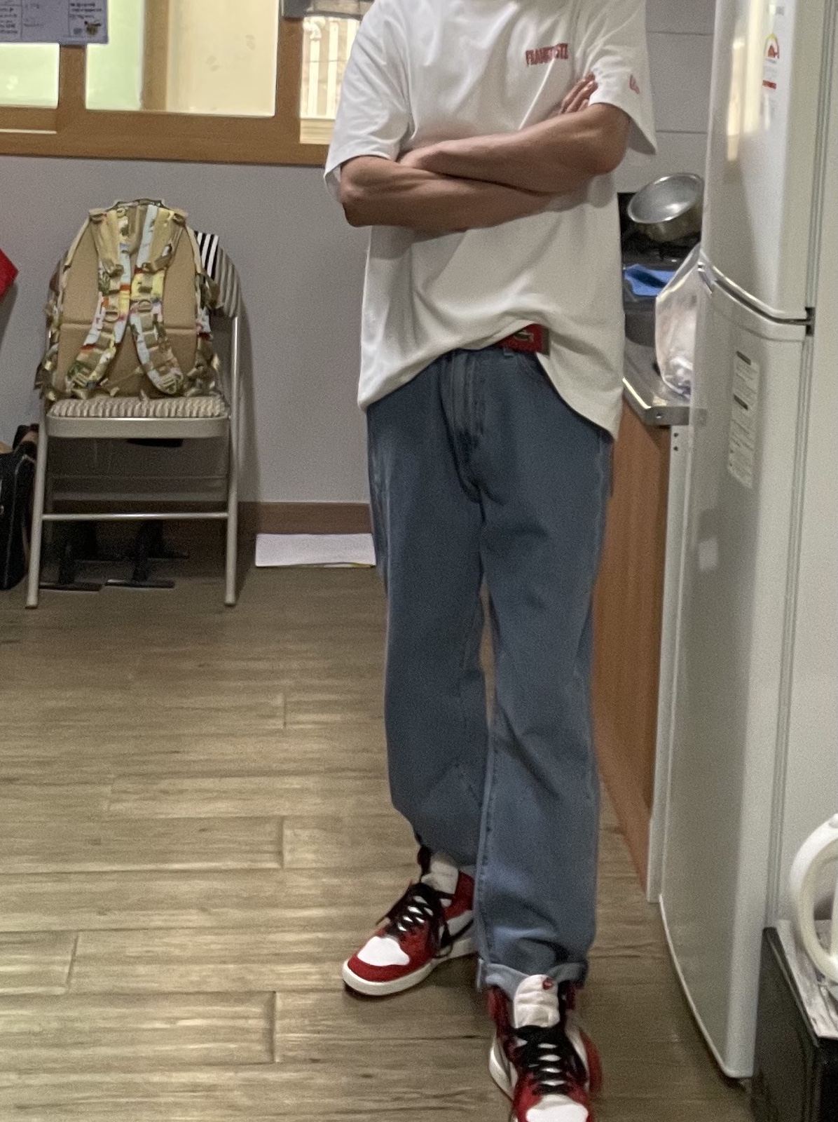 Jordan 1 KO Chicago 2021 착용 스타일 - 1