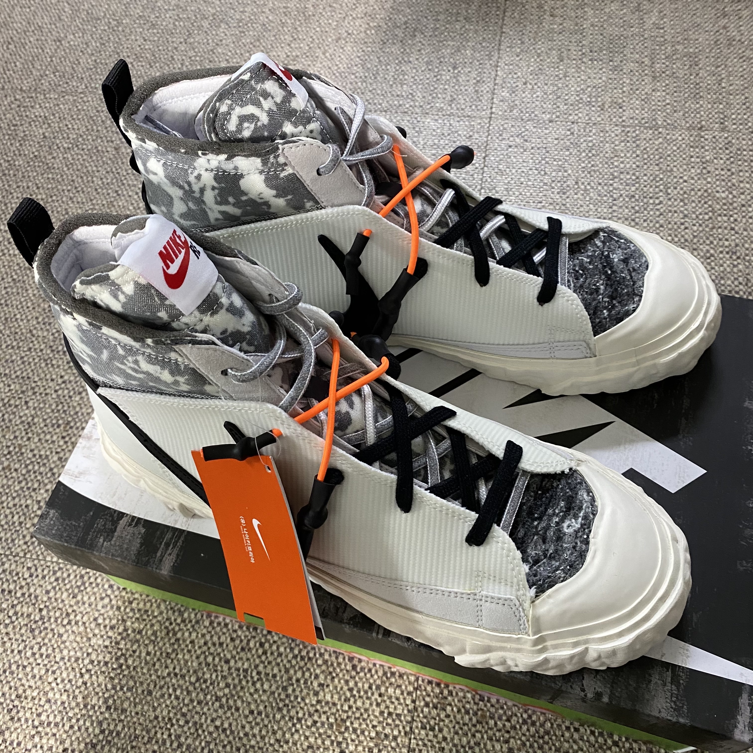 Nike x Readymade Blazer Mid White 착용 스타일 - 2