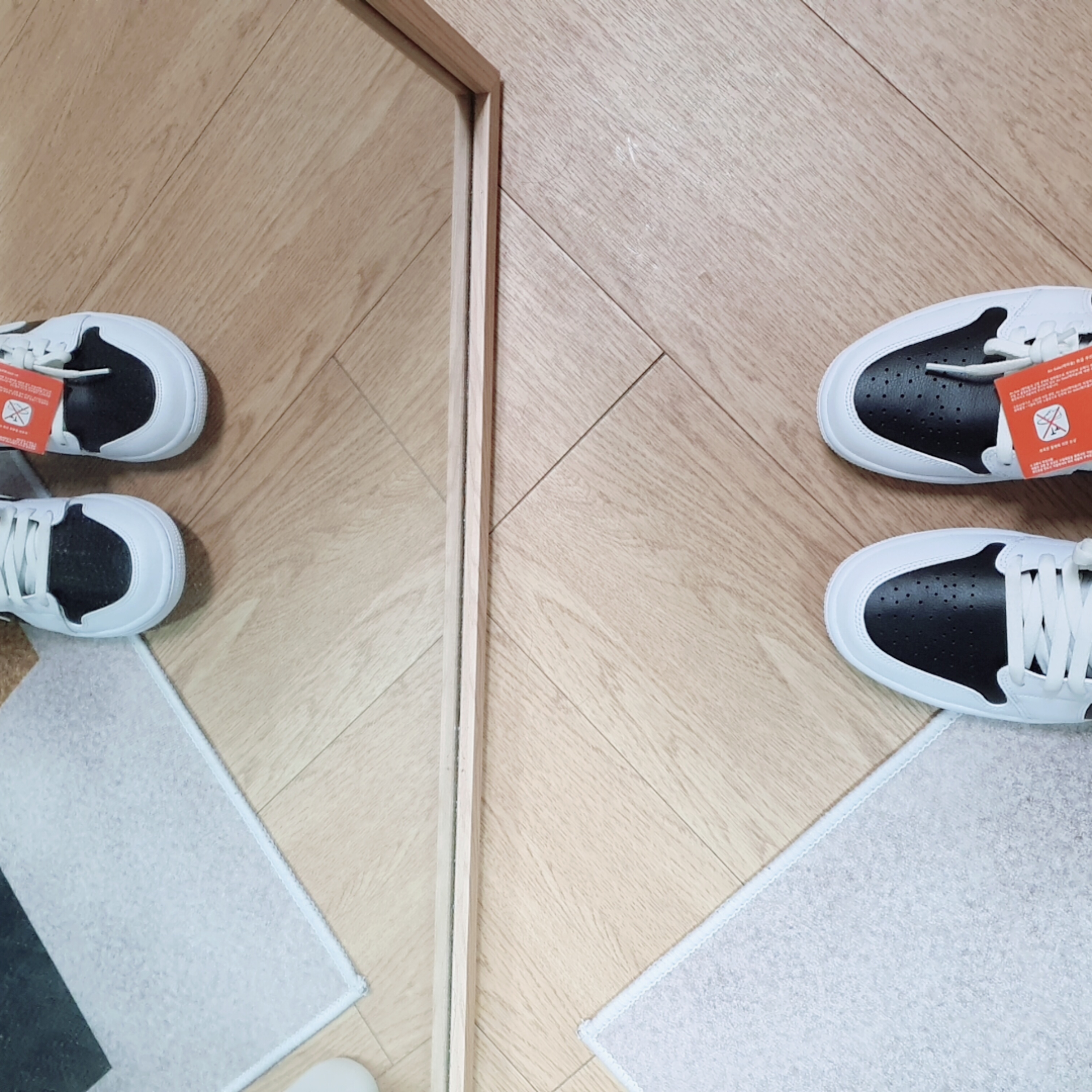 (W) Jordan 1 Low Panda 착용 스타일 - 2