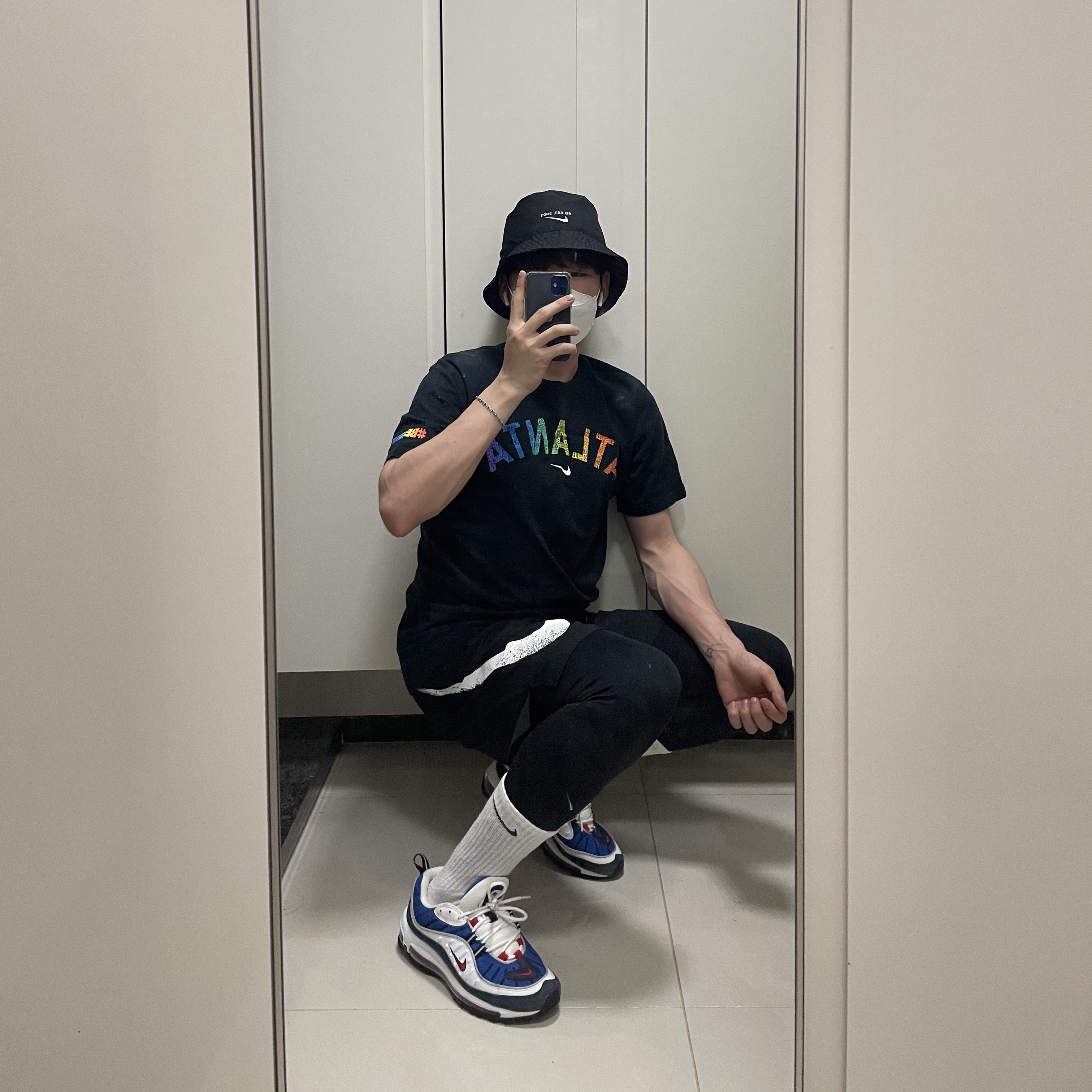 Nike Air Max 98 Gundam 2018 착용 스타일