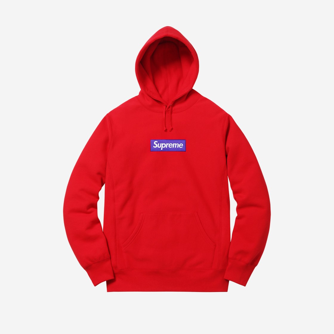 Supreme Box Logo Hooded Sweatshirt Red - 17FW 상세 이미지 1