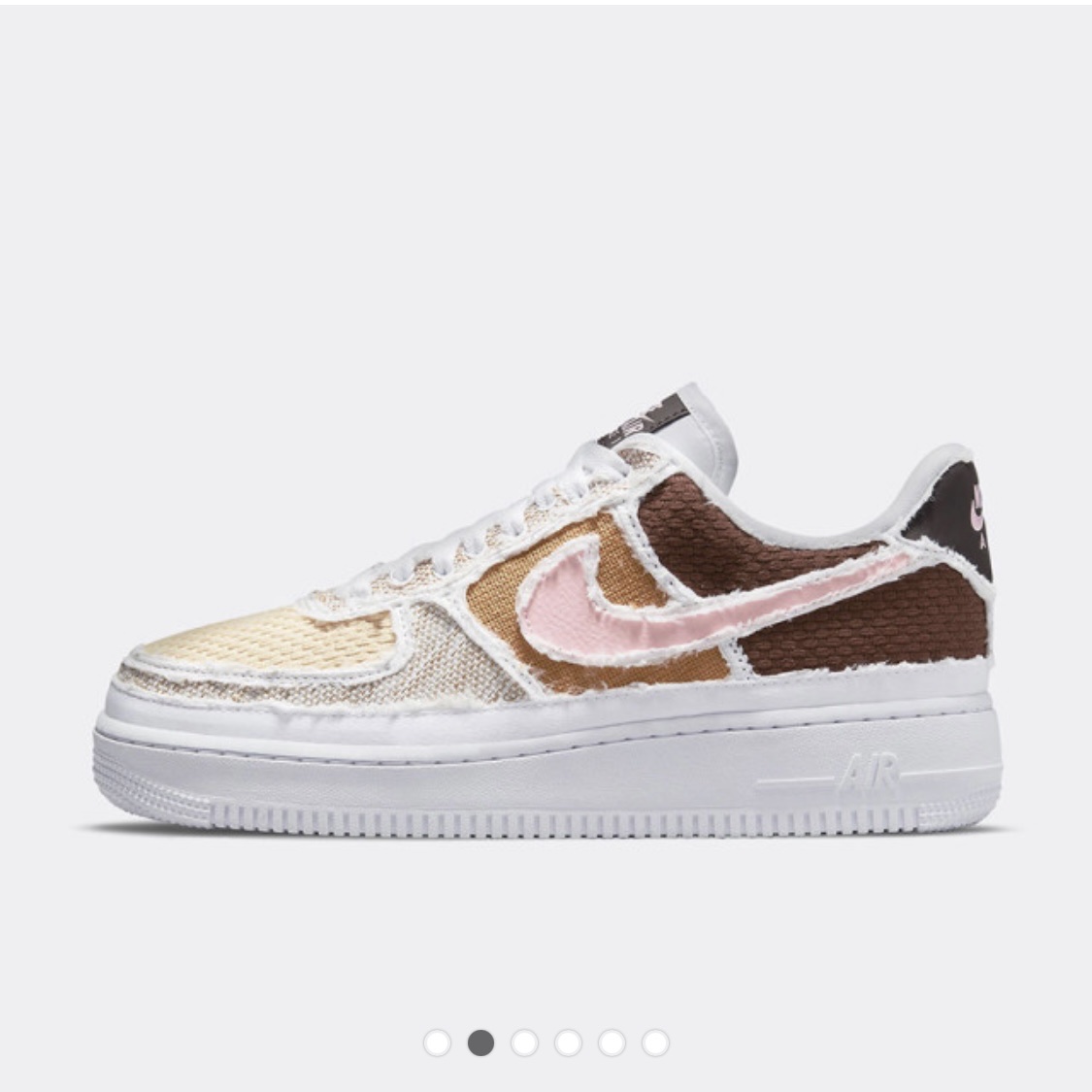 (W) Nike Air Force 1 '07 PRM Tear Away Fauna Brown 착용 스타일 - 5