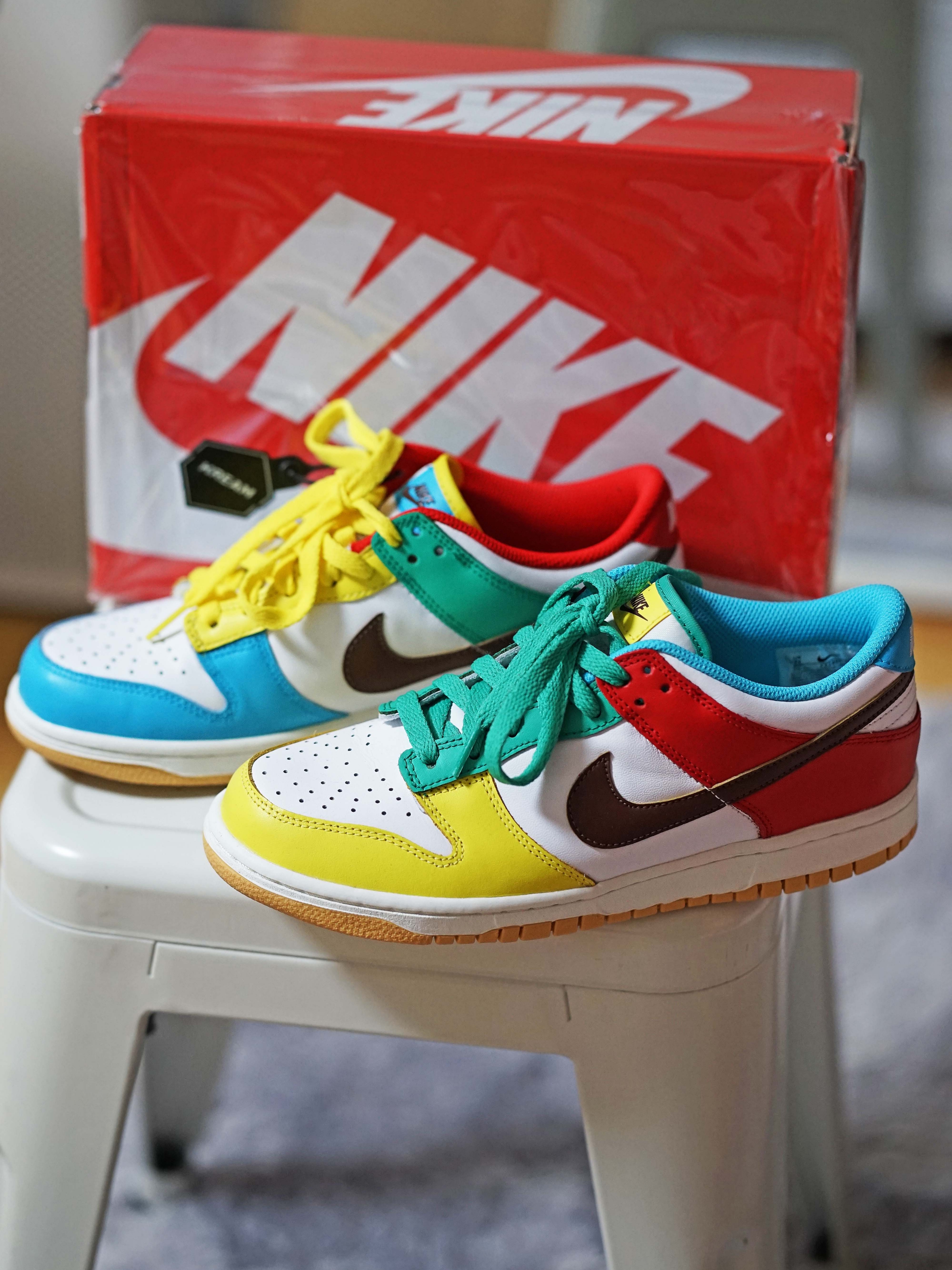 (GS) Nike Dunk Low SE Free.99 White 착용 스타일 - 3