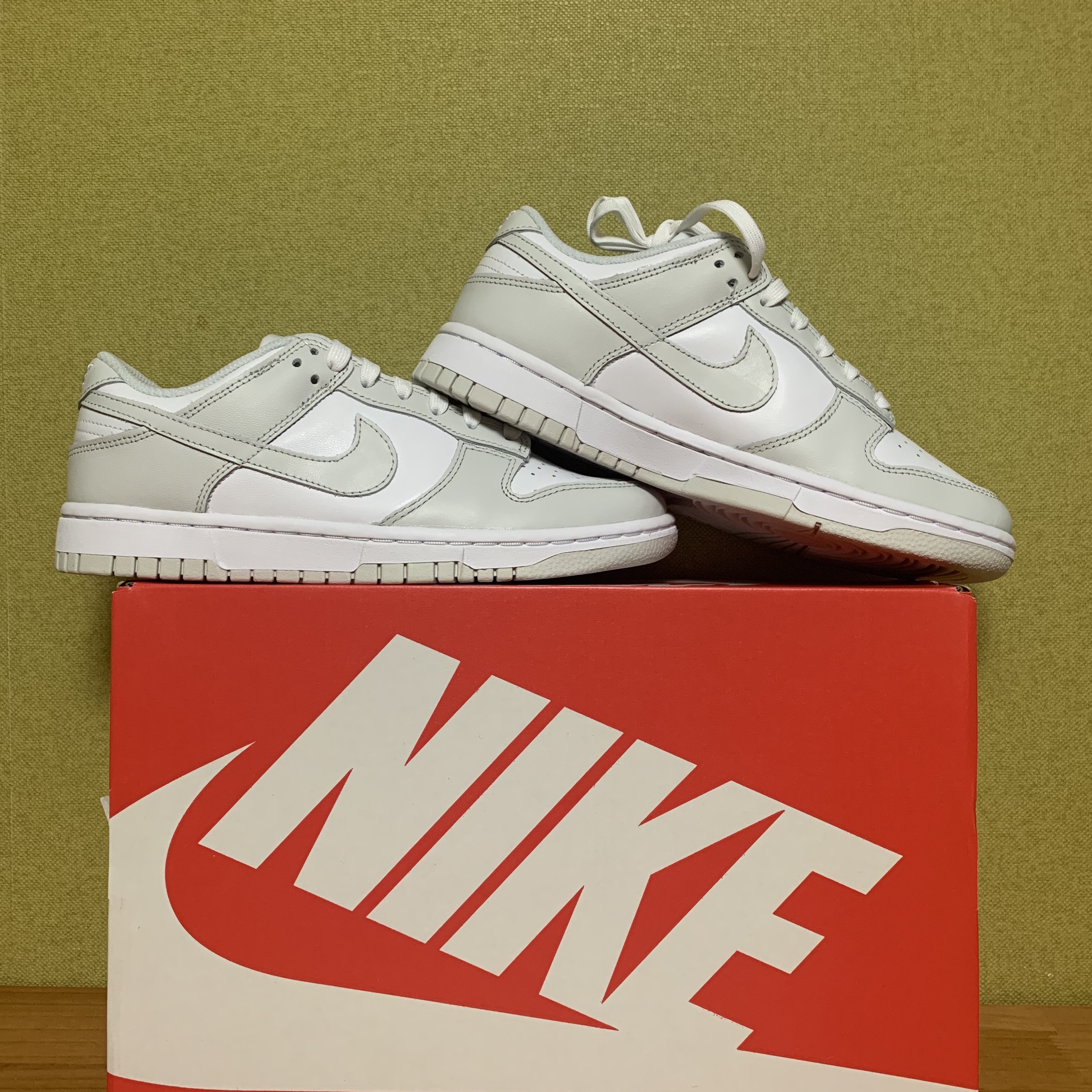 (W) Nike Dunk Low Photon Dust 착용 스타일 - 2