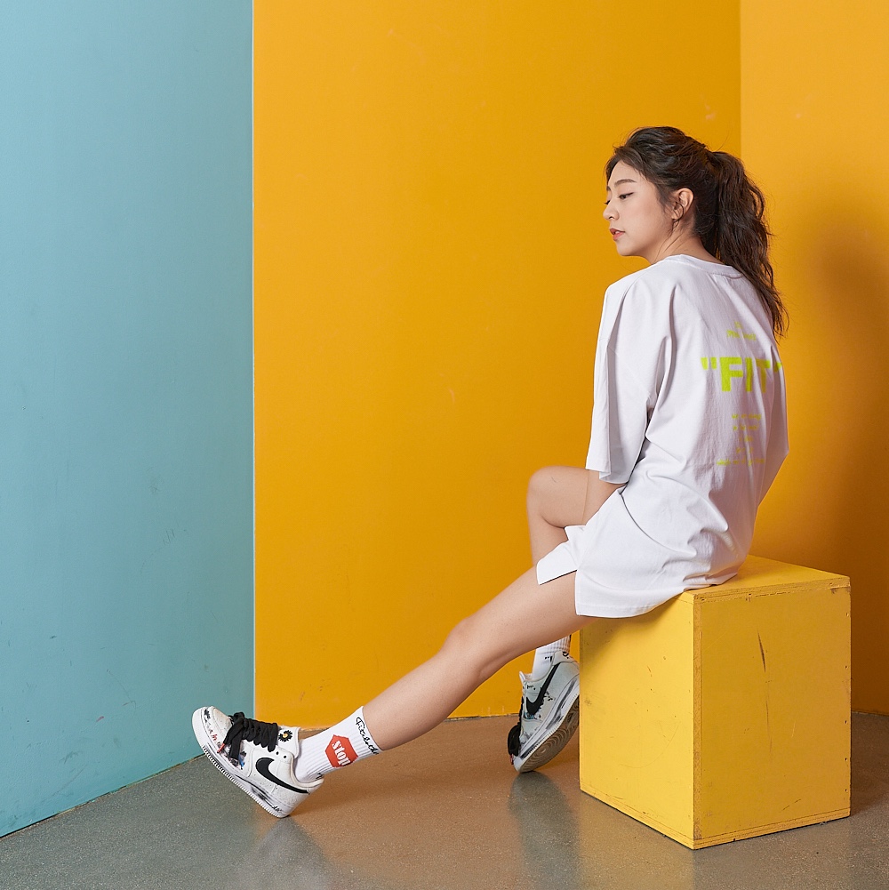 Nike x Peaceminusone Air Force 1 Low Para-Noise 2.0 착용 스타일