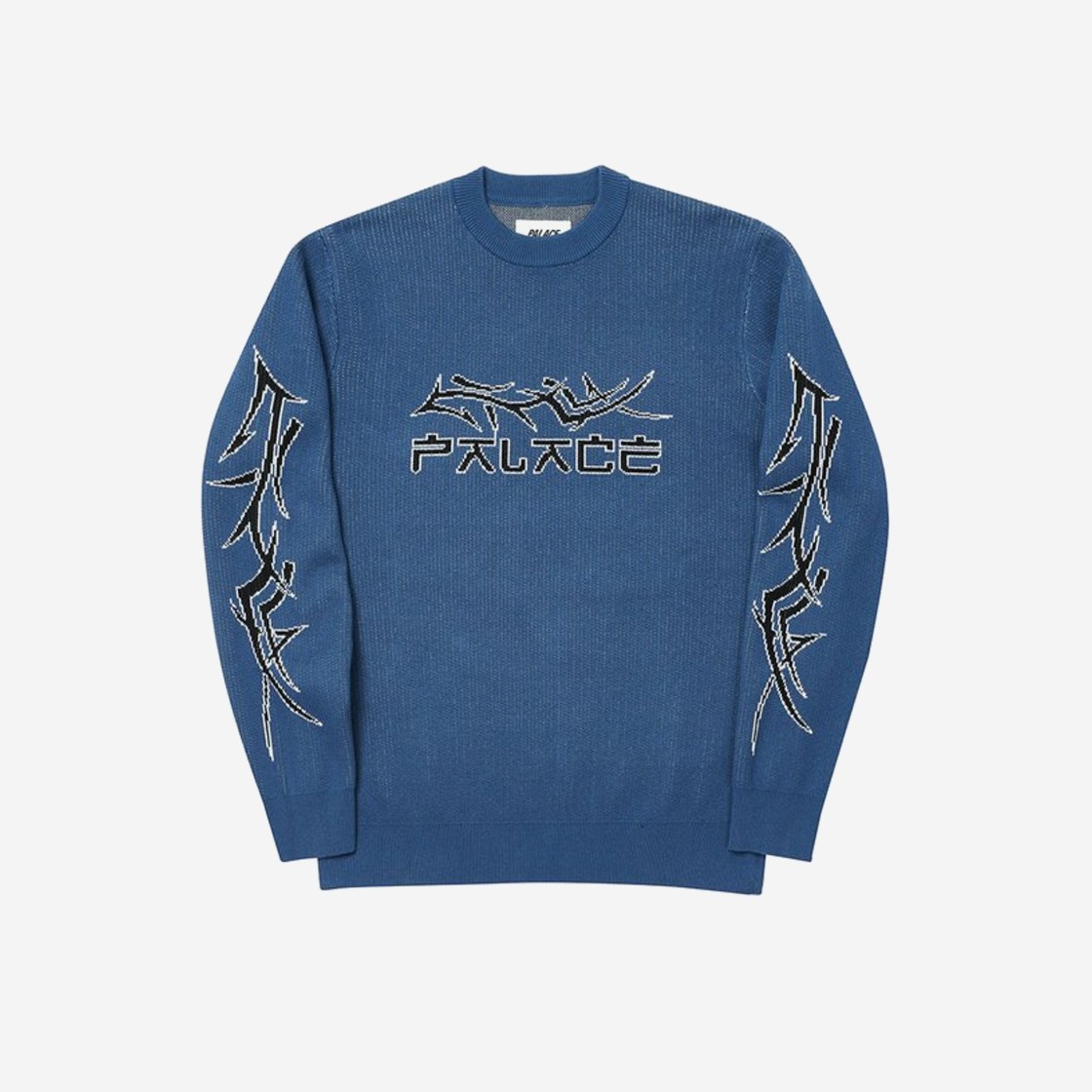 Palace Tri-Pal Knit Blue - 20FW 상세 이미지 1