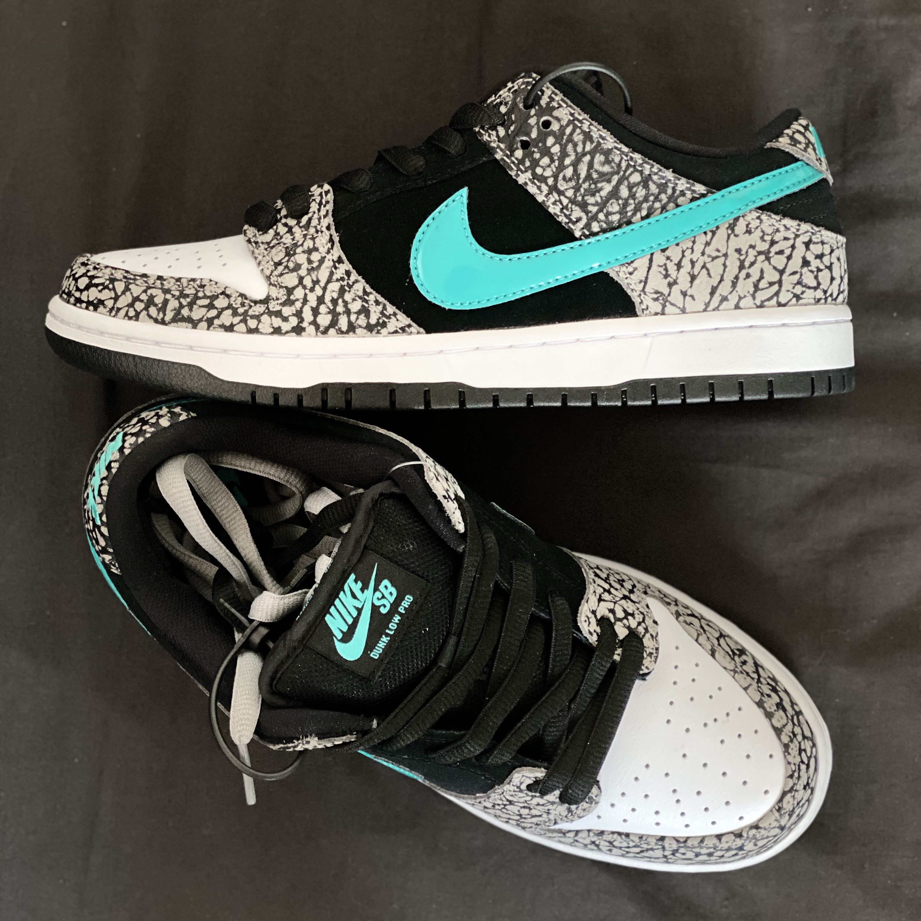 Nike SB Dunk Low Pro Clear Jade 착용 스타일 - 2