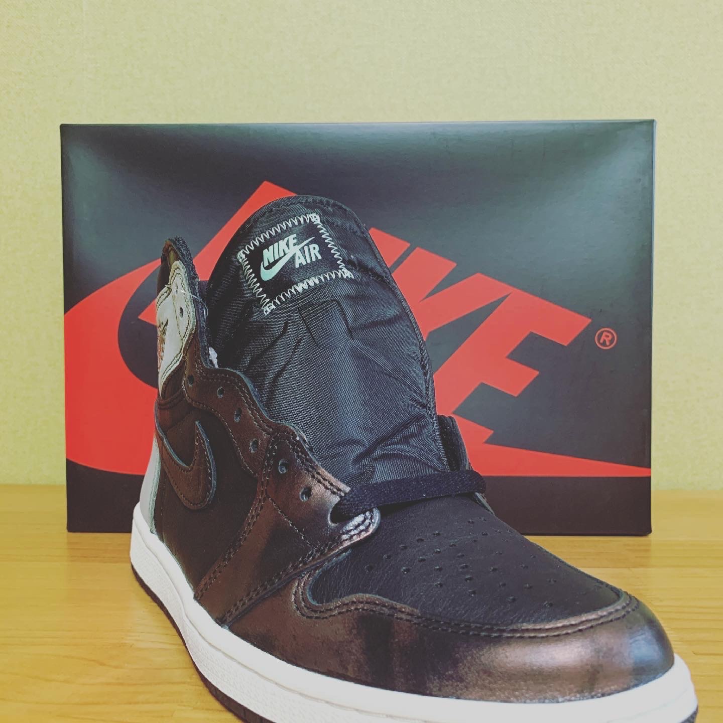 Jordan 1 Retro High OG Rust Shadow 착용 스타일 - 2