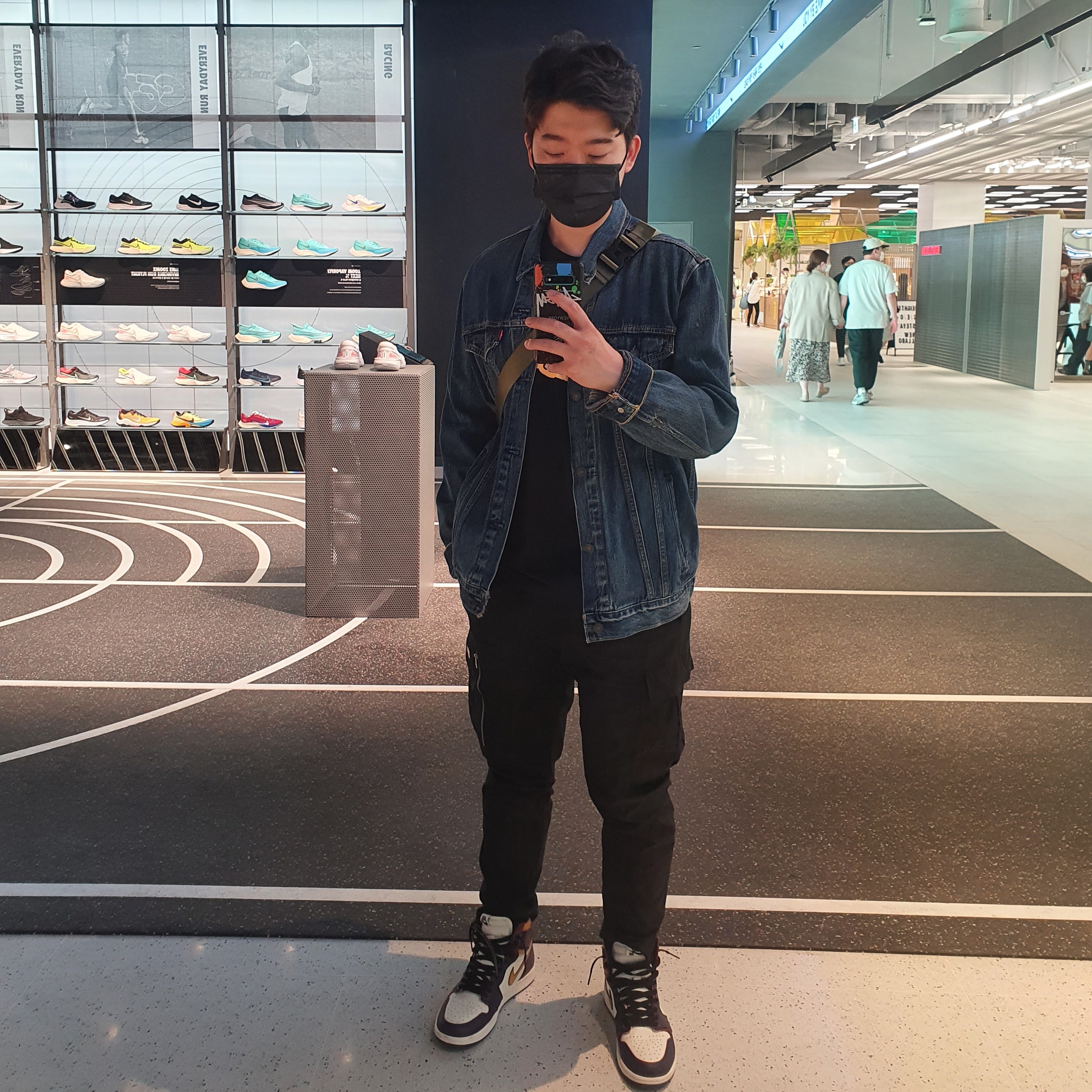 Jordan 1 Retro High OG Defiant SB LA to Chicago 착용 스타일