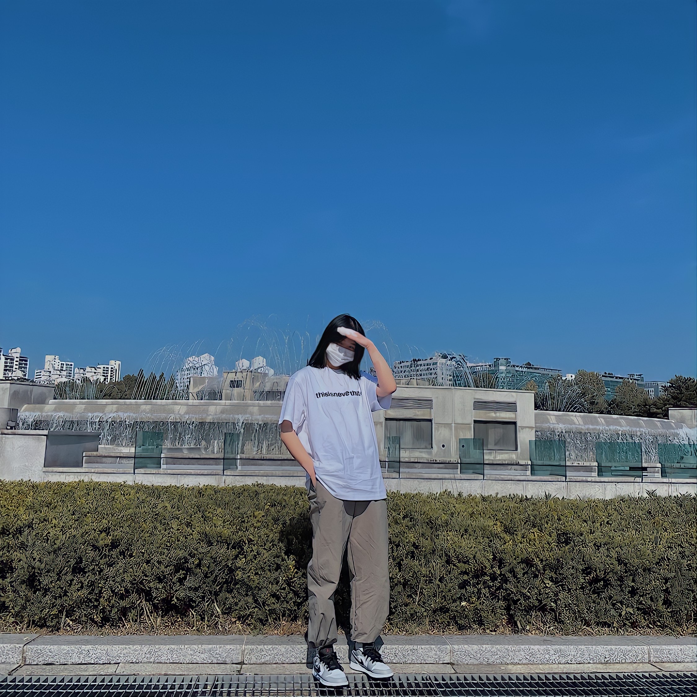 (GS) Jordan 1 Low Light Smoke Grey 착용 스타일