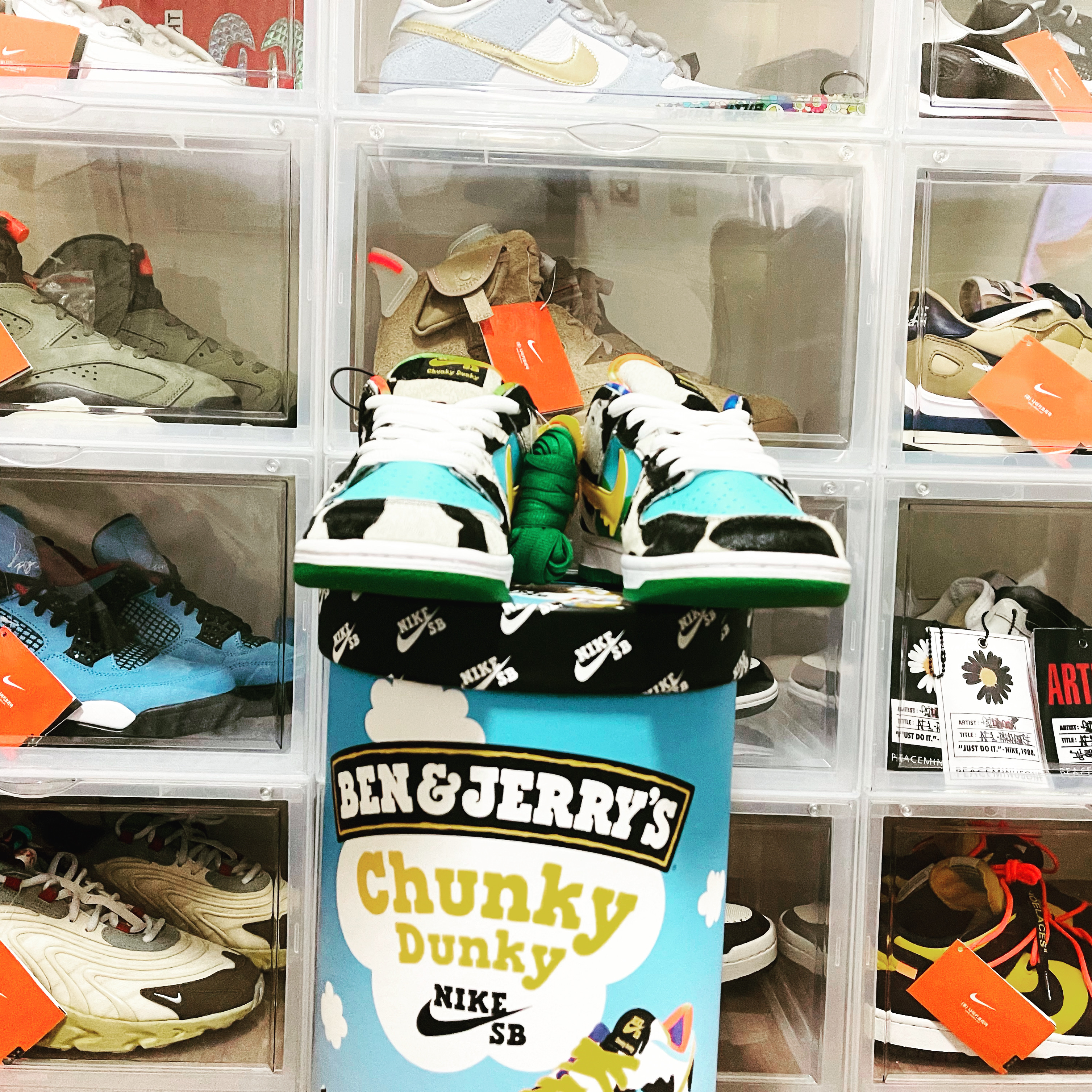 Nike x Ben & Jerry's SB Dunk Low Chunky Dunky (Special Box) 착용 스타일