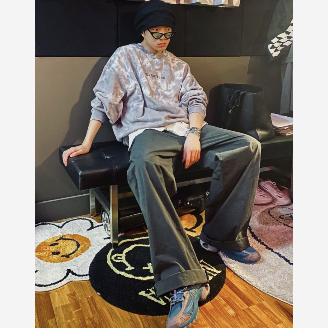 Adidas x DPR Thesia Sync Pack Blue 착용 스타일 - 3