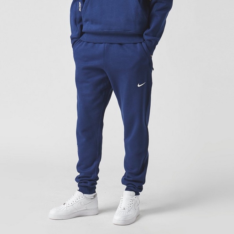 Nike x Drake Nocta Cardinal Stock Essential Fleece Pants Navy - Asia, Nike x Drake Nocta Cardinal Stock Essential Hoodie Navy - Asia 착용 스타일 - 3