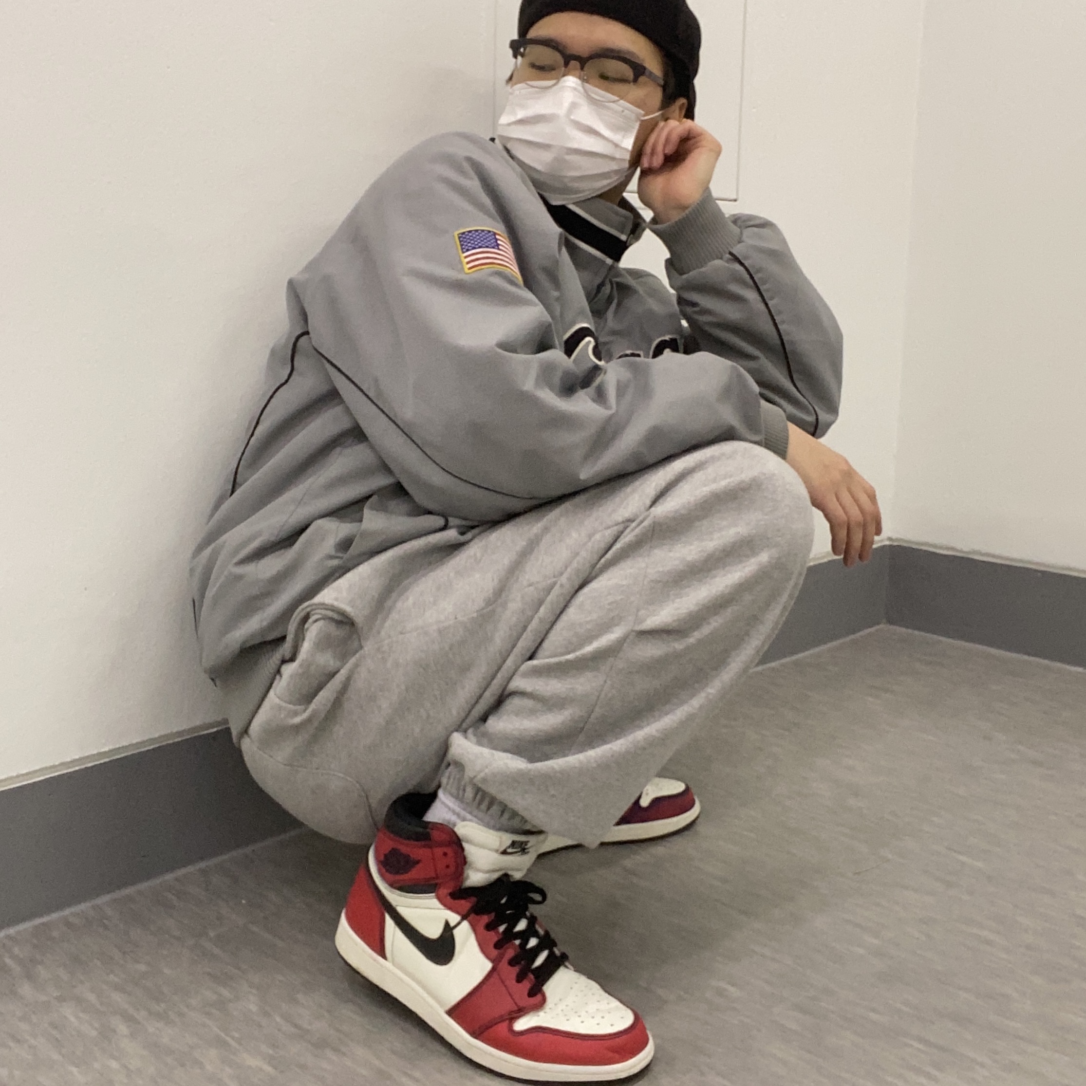 Jordan 1 Retro High OG Defiant SB LA to Chicago 착용 스타일 - 1