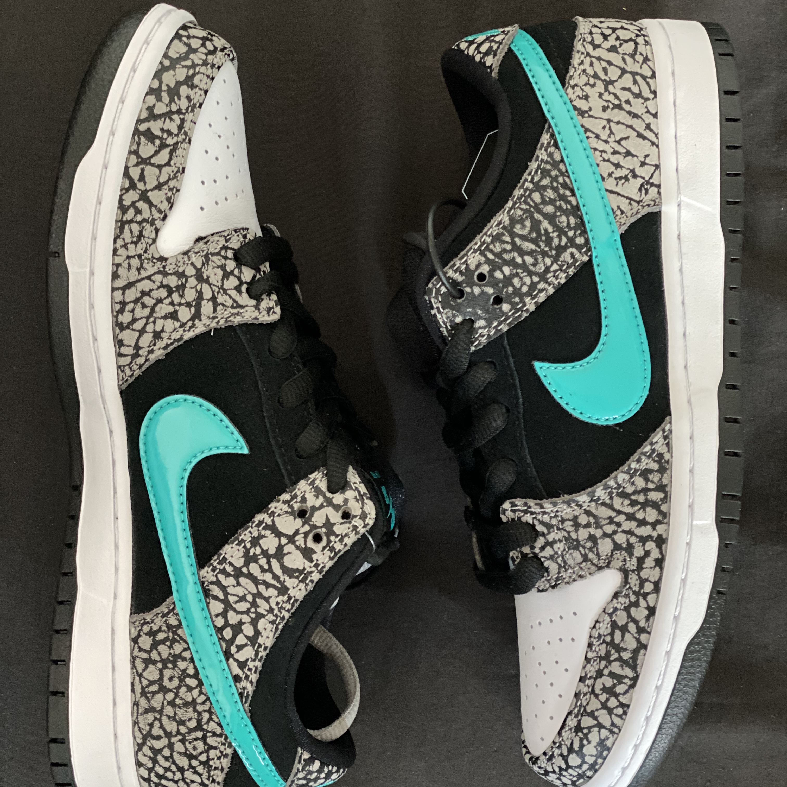 Nike SB Dunk Low Pro Clear Jade 착용 스타일 - 1