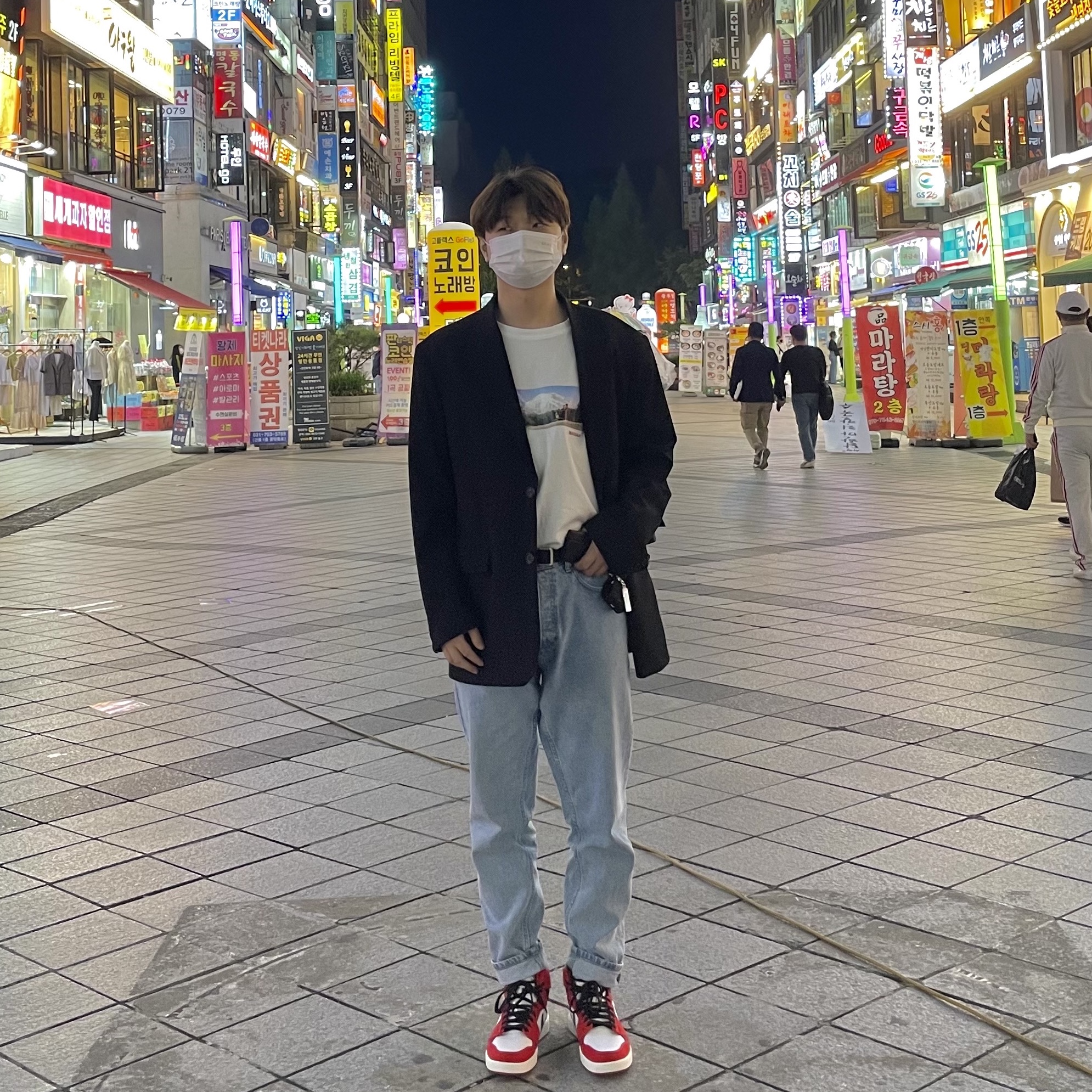 Jordan 1 KO Chicago 2021 착용 스타일 - 2