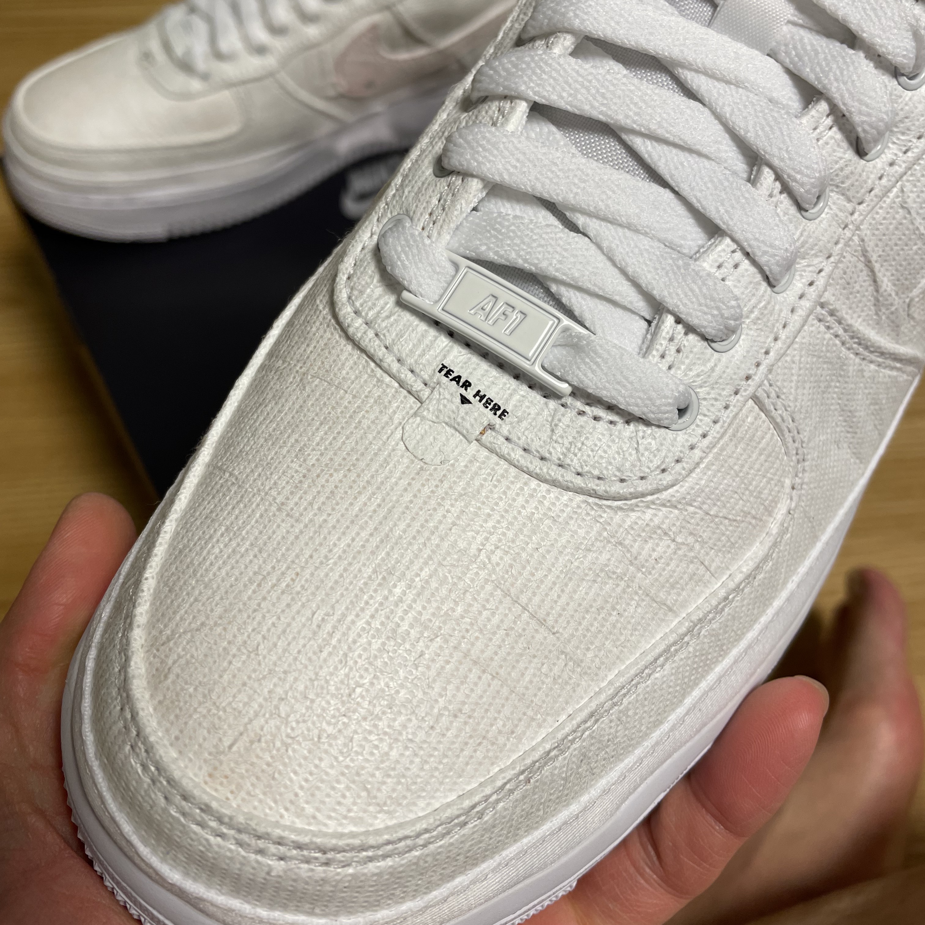 (W) Nike Air Force 1 '07 PRM Tear Away Fauna Brown 착용 스타일 - 3