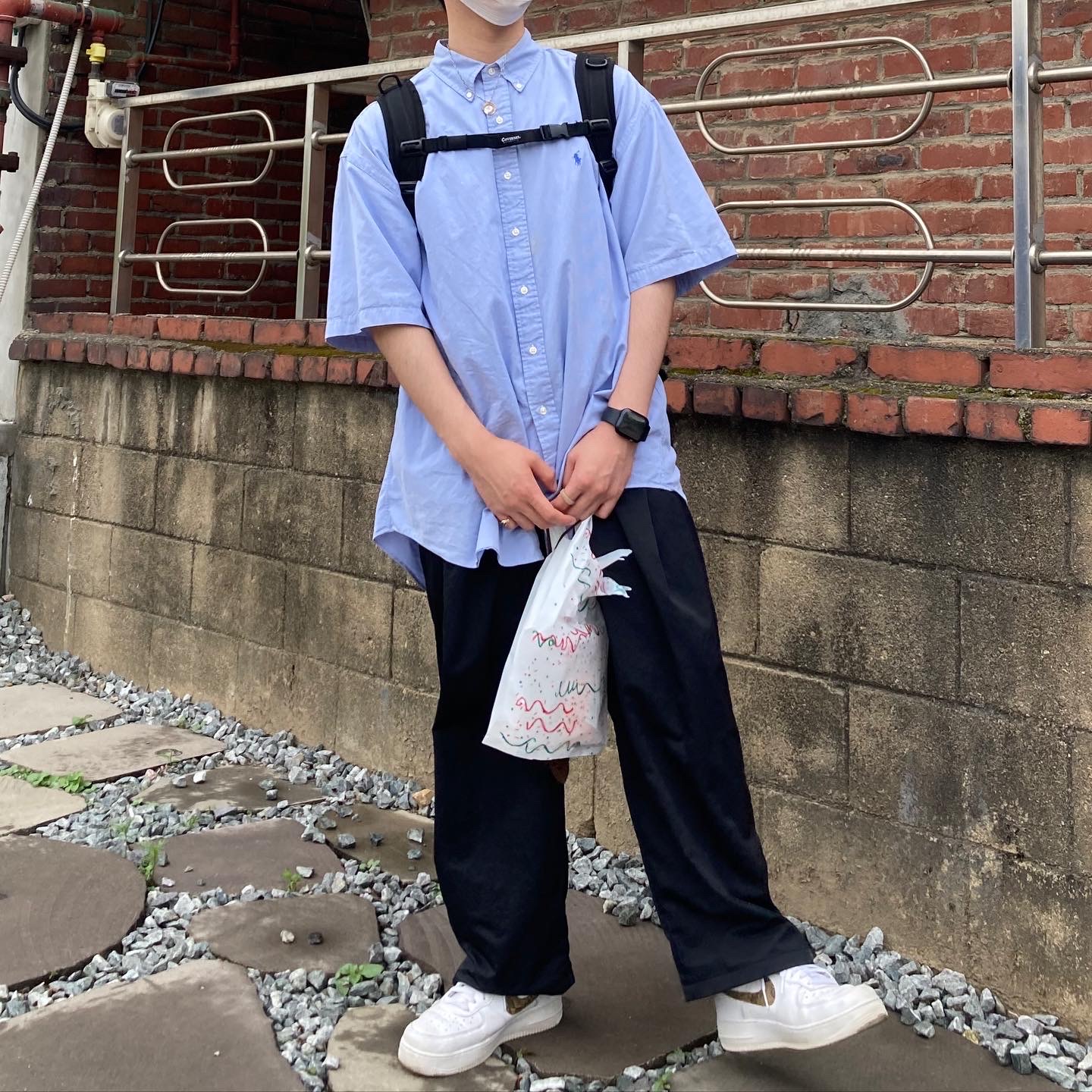 Nike Air Force 1 Low Retro PRM QS Ivory Snake 2019 착용 스타일