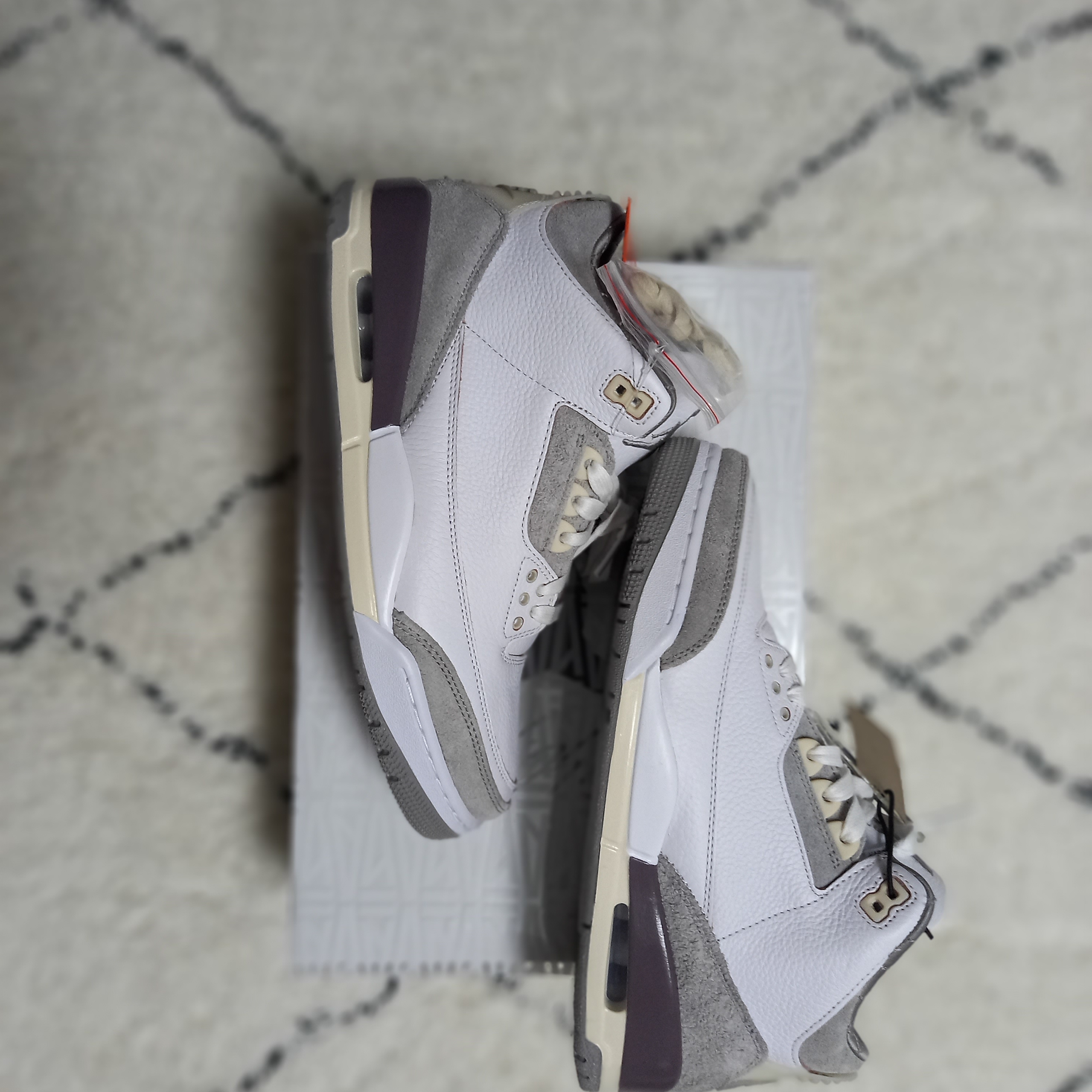(W) Jordan 3 x A Ma Maniere Retro SP 착용 스타일 - 2