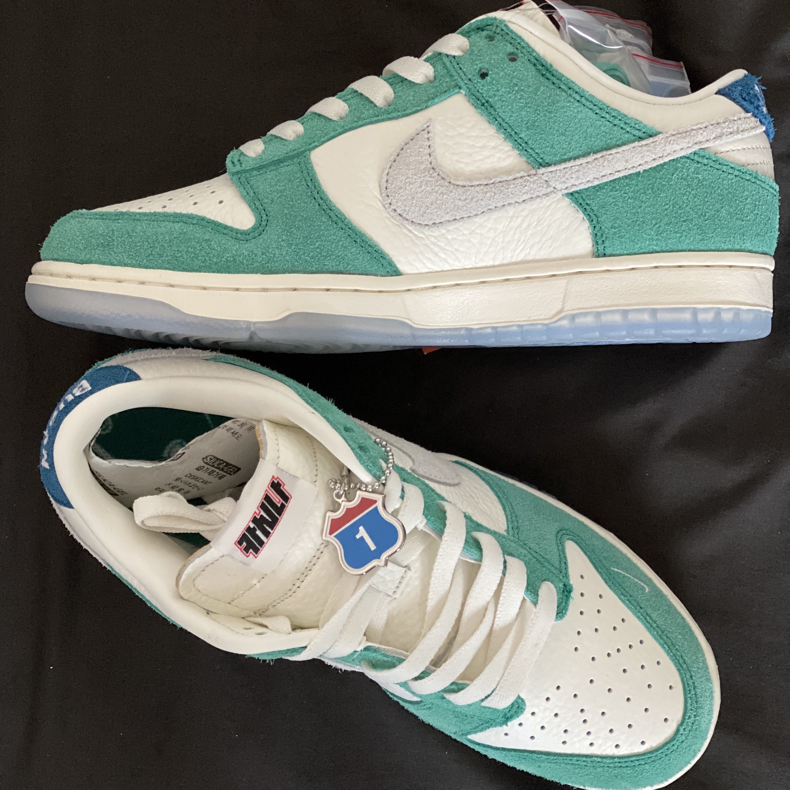 Nike x Kasina Dunk Low Road Sign - Kasina Exclusive 착용 스타일 - 2