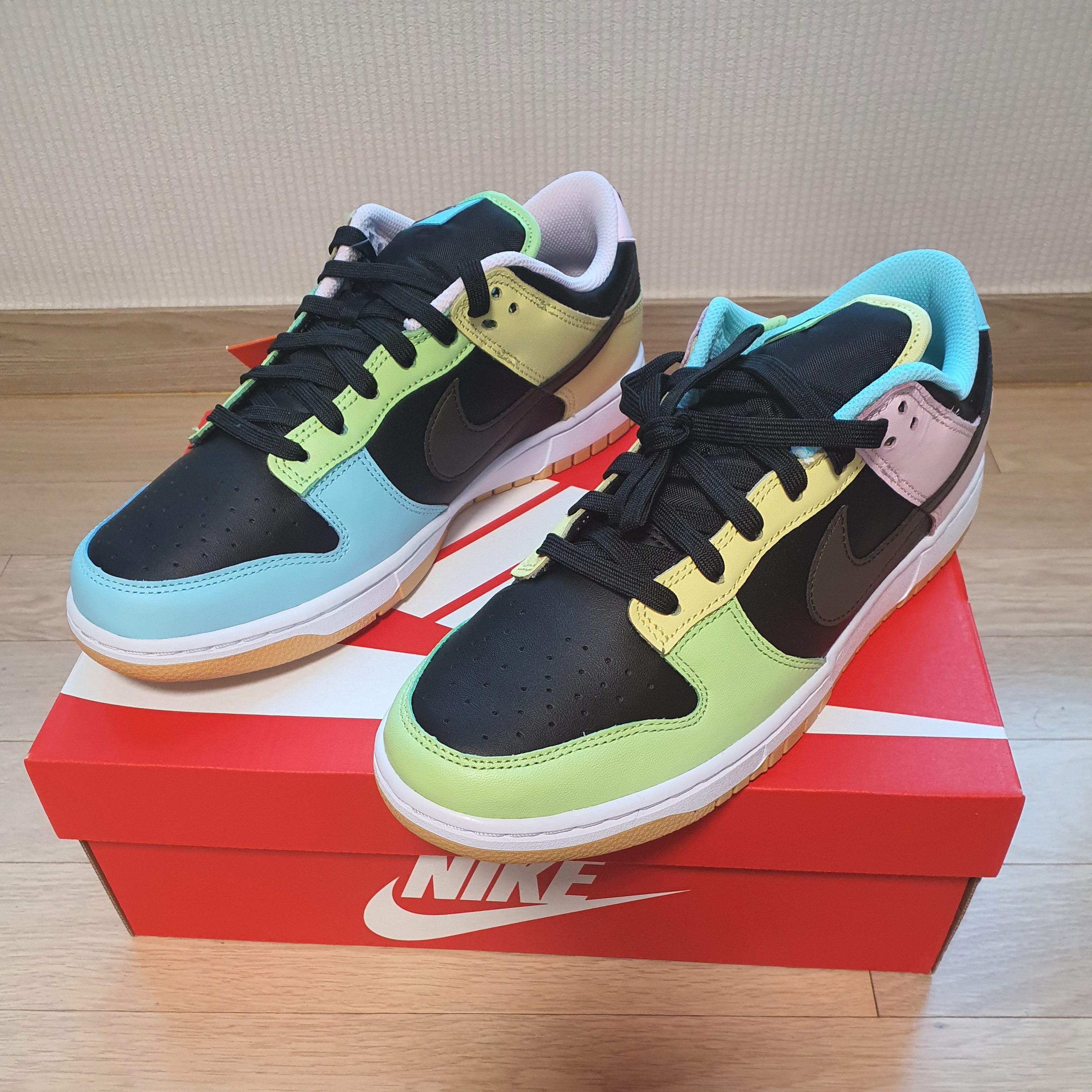 Nike Dunk Low SE Free.99 Black 착용 스타일
