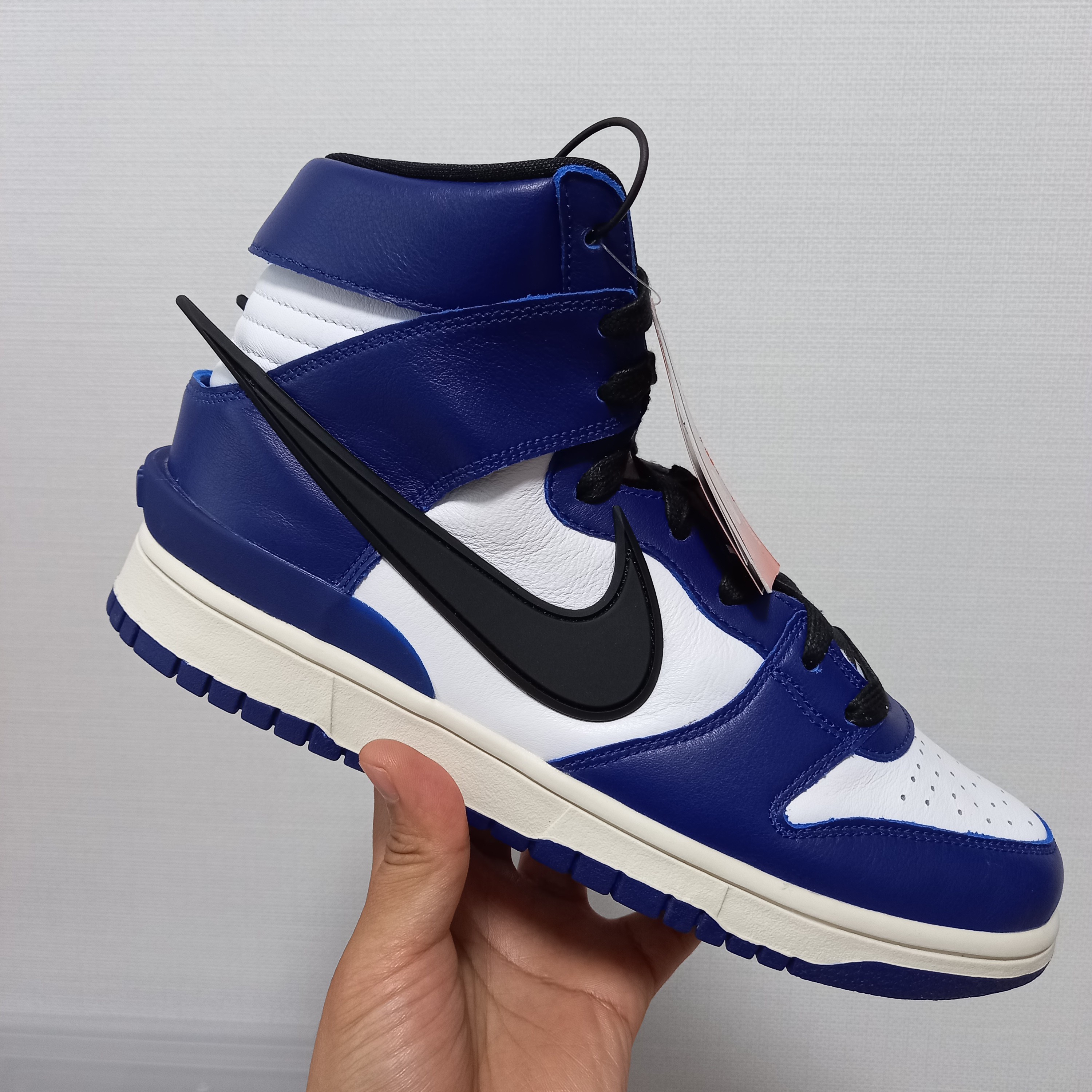 Nike x Ambush Dunk High Deep Royal Blue 착용 스타일 - 2