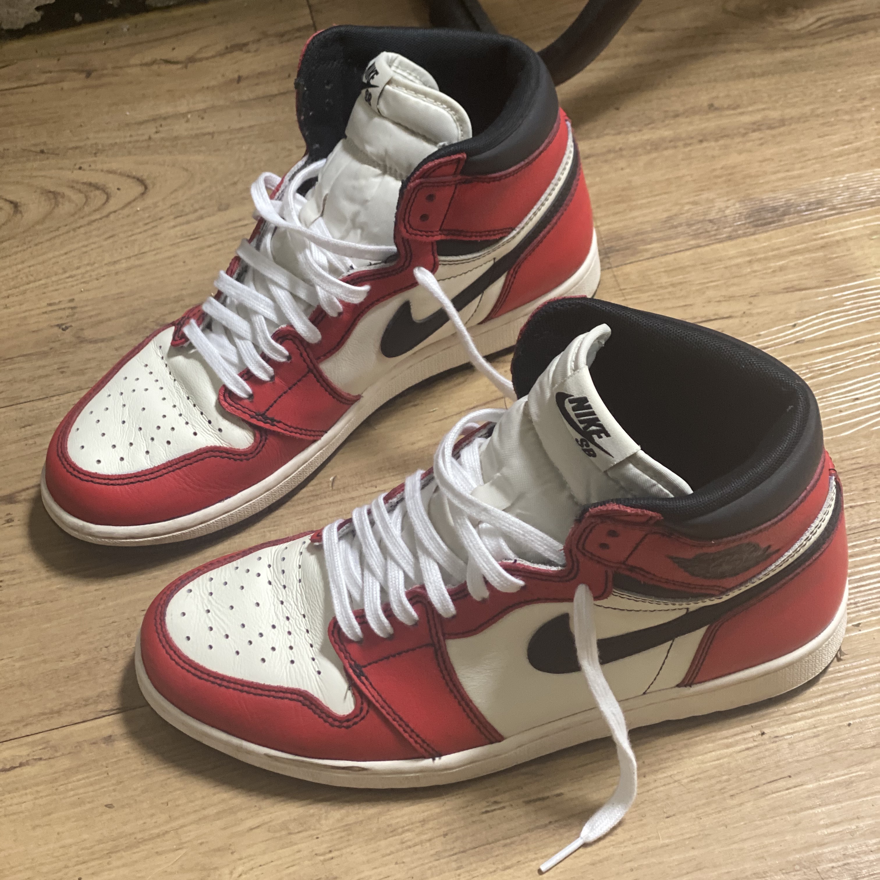 Jordan 1 Retro High OG Defiant SB LA to Chicago 착용 스타일