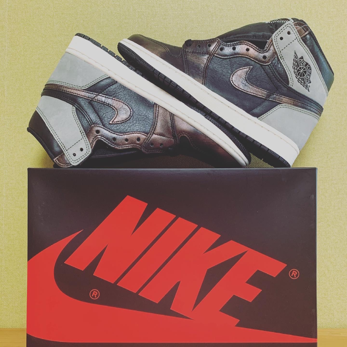 Jordan 1 Retro High OG Rust Shadow 착용 스타일 - 3