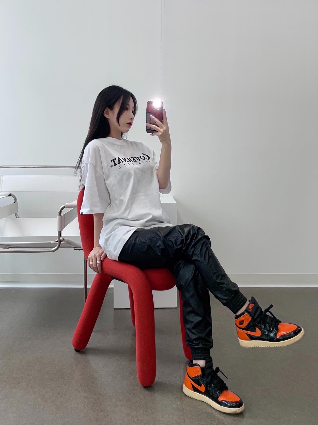 Jordan 1 Retro High Shattered Backboard 3.0 착용 스타일