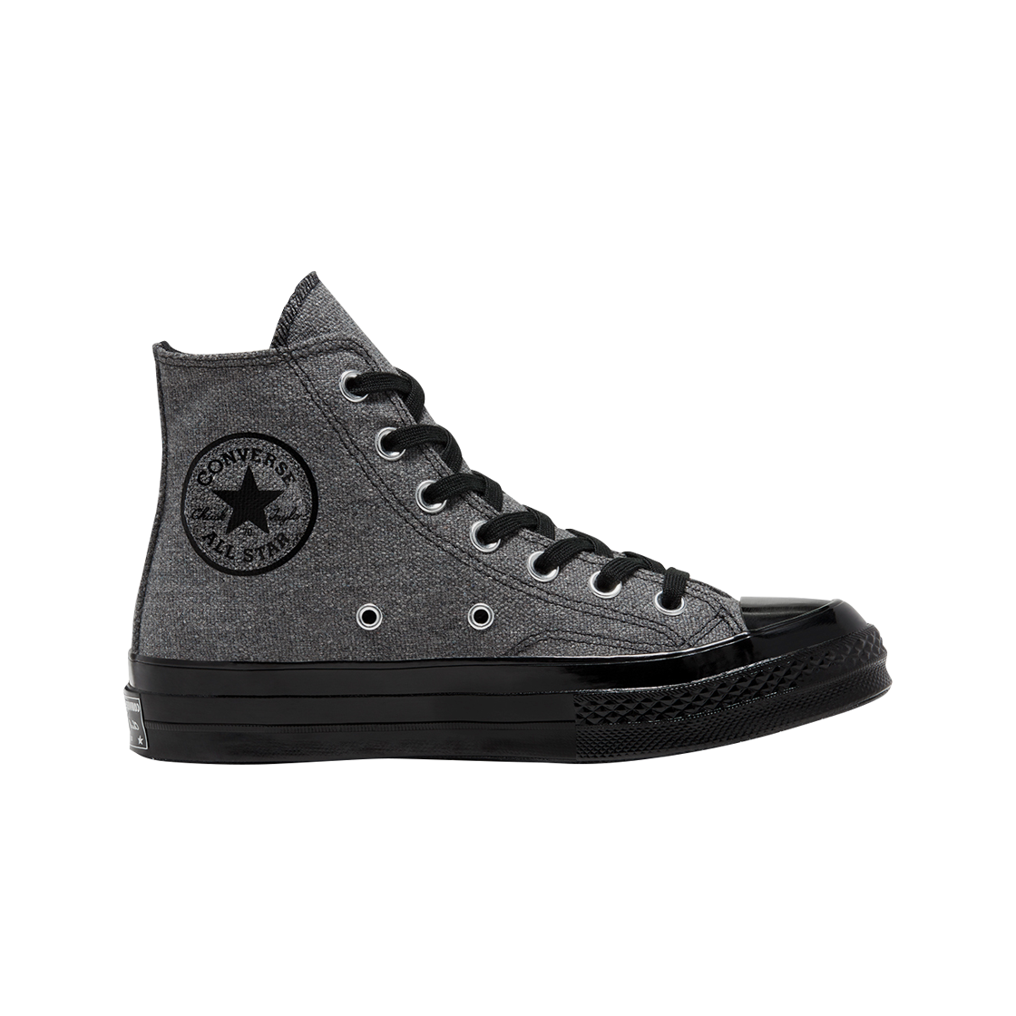 167106C Converse Chuck 70 High Renew Cotton Black