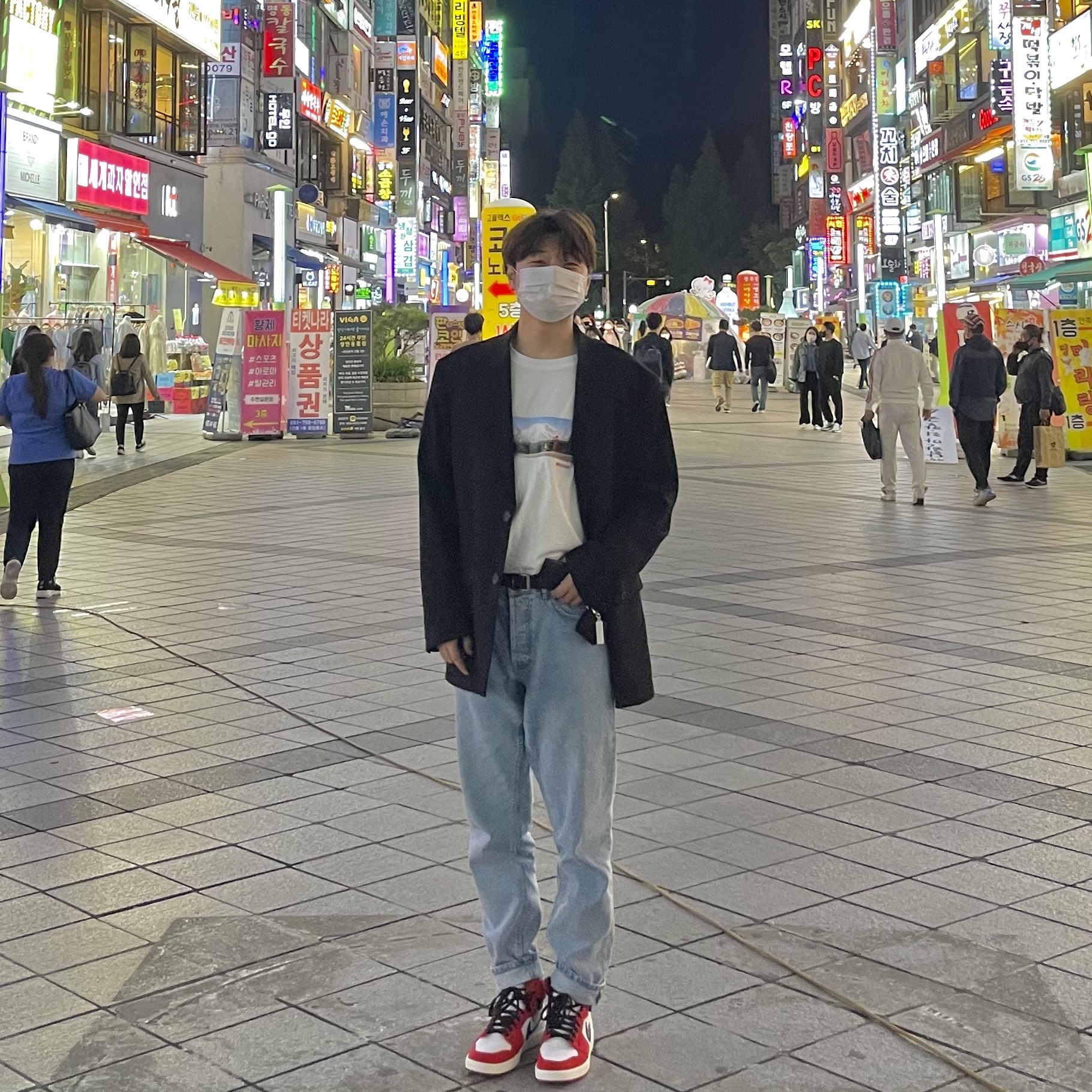 Jordan 1 KO Chicago 2021 착용 스타일 - 1