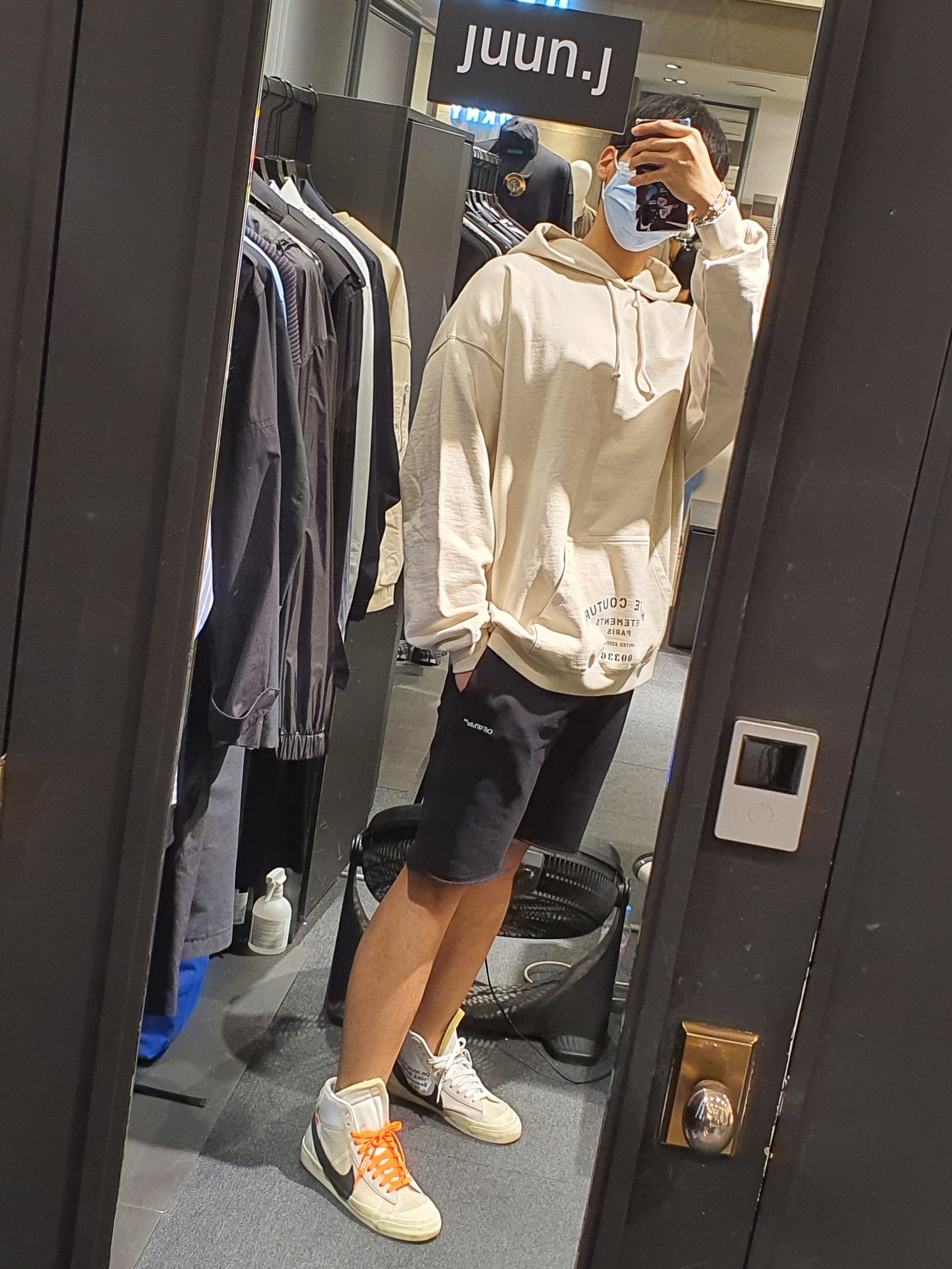 Nike x Off-White Blazer Mid White OG The Ten 착용 스타일