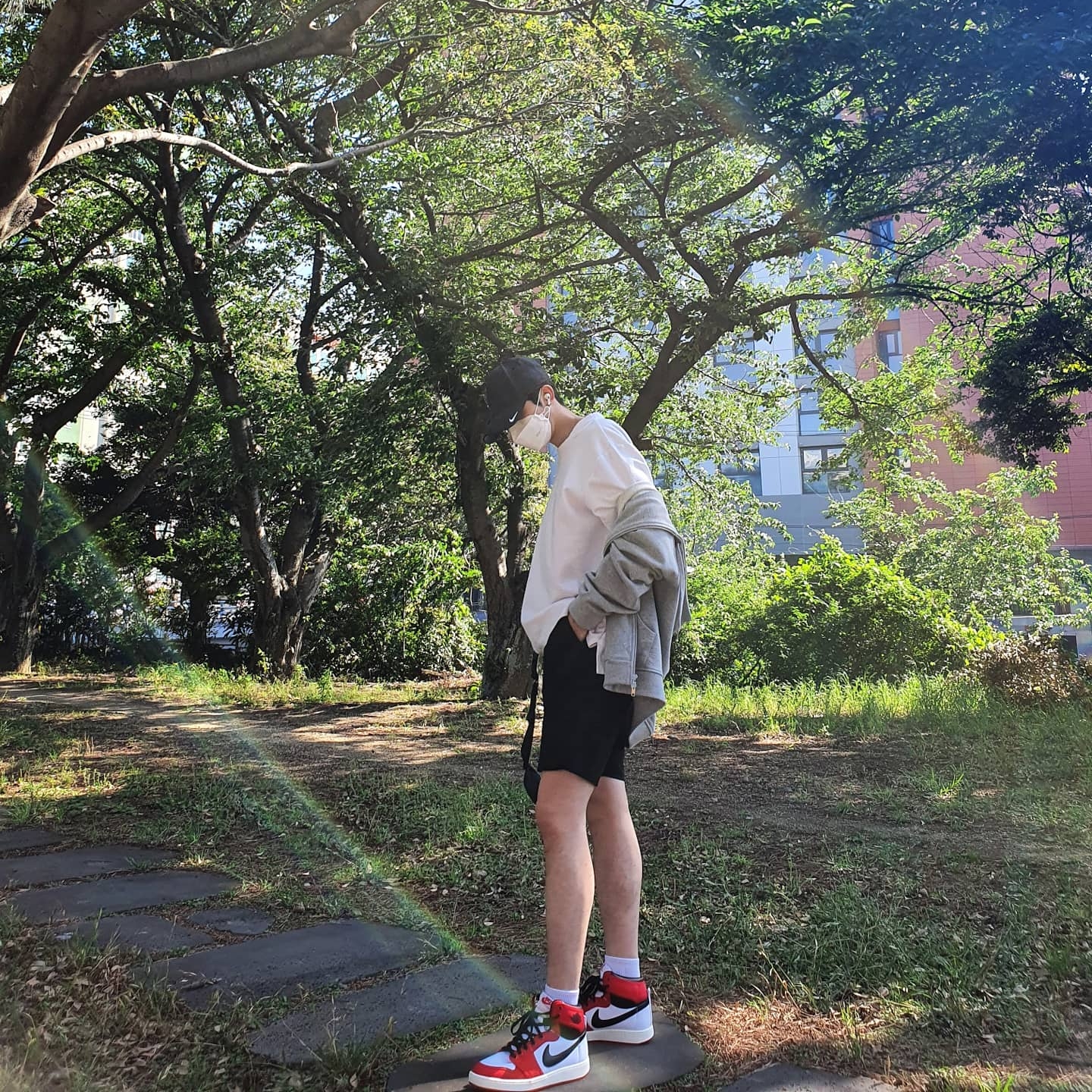 Jordan 1 KO Chicago 2021 착용 스타일 - 2