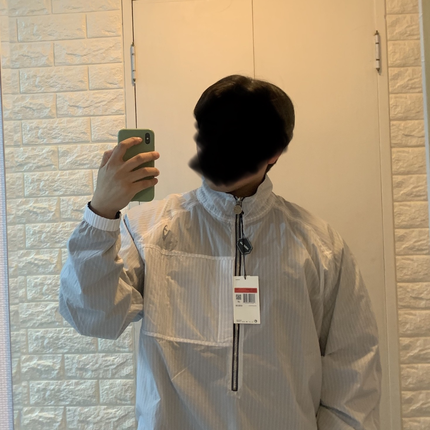 Nike x Kim Jones Reversible Wind Breaker Navy - US/EU 착용 스타일 - 2